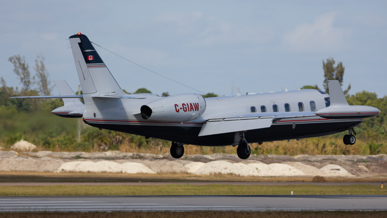 Full size: PRIVATE IAI Westwind 1124 C-GIAW at Naples Municipal Airport