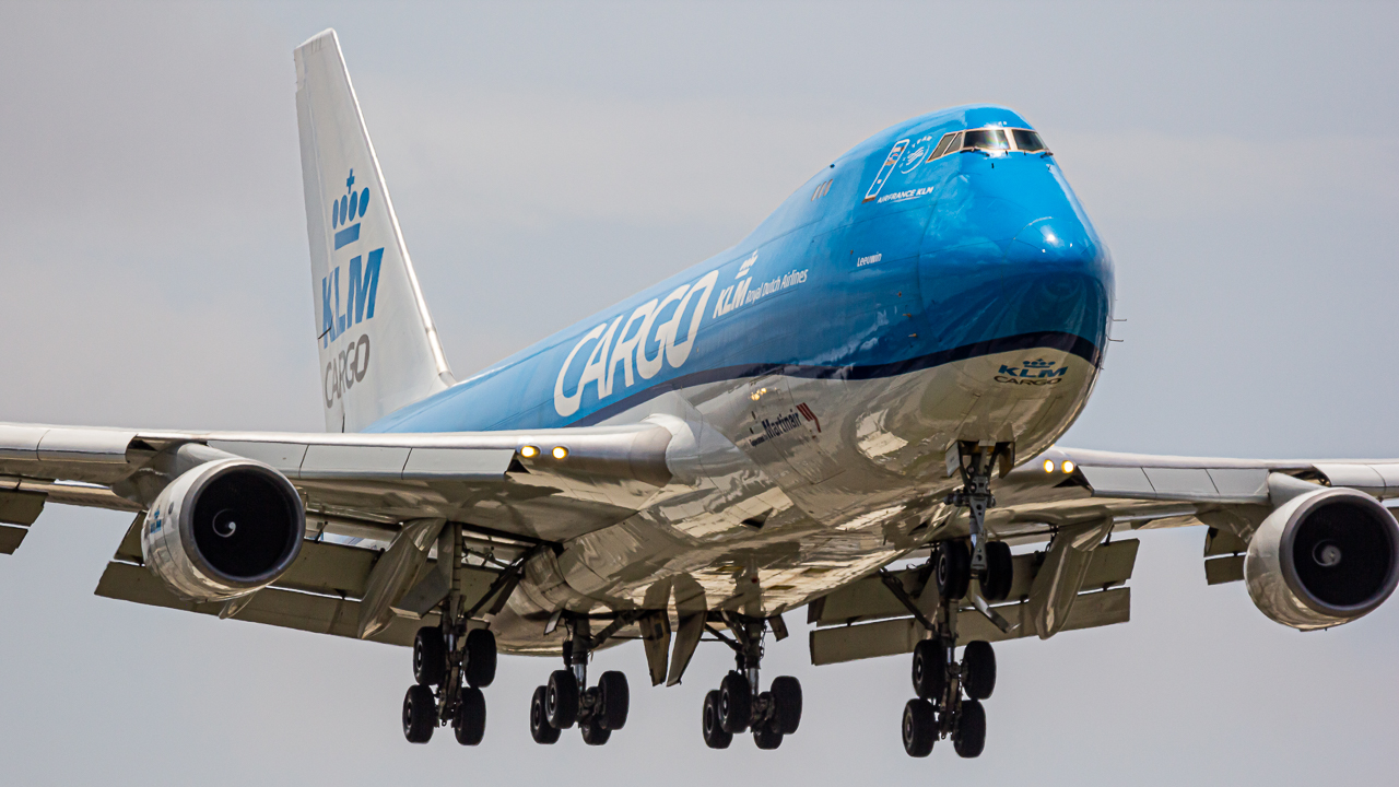 Full size: KLM Boeing 747-400F PH-CKB at Miami International Airport