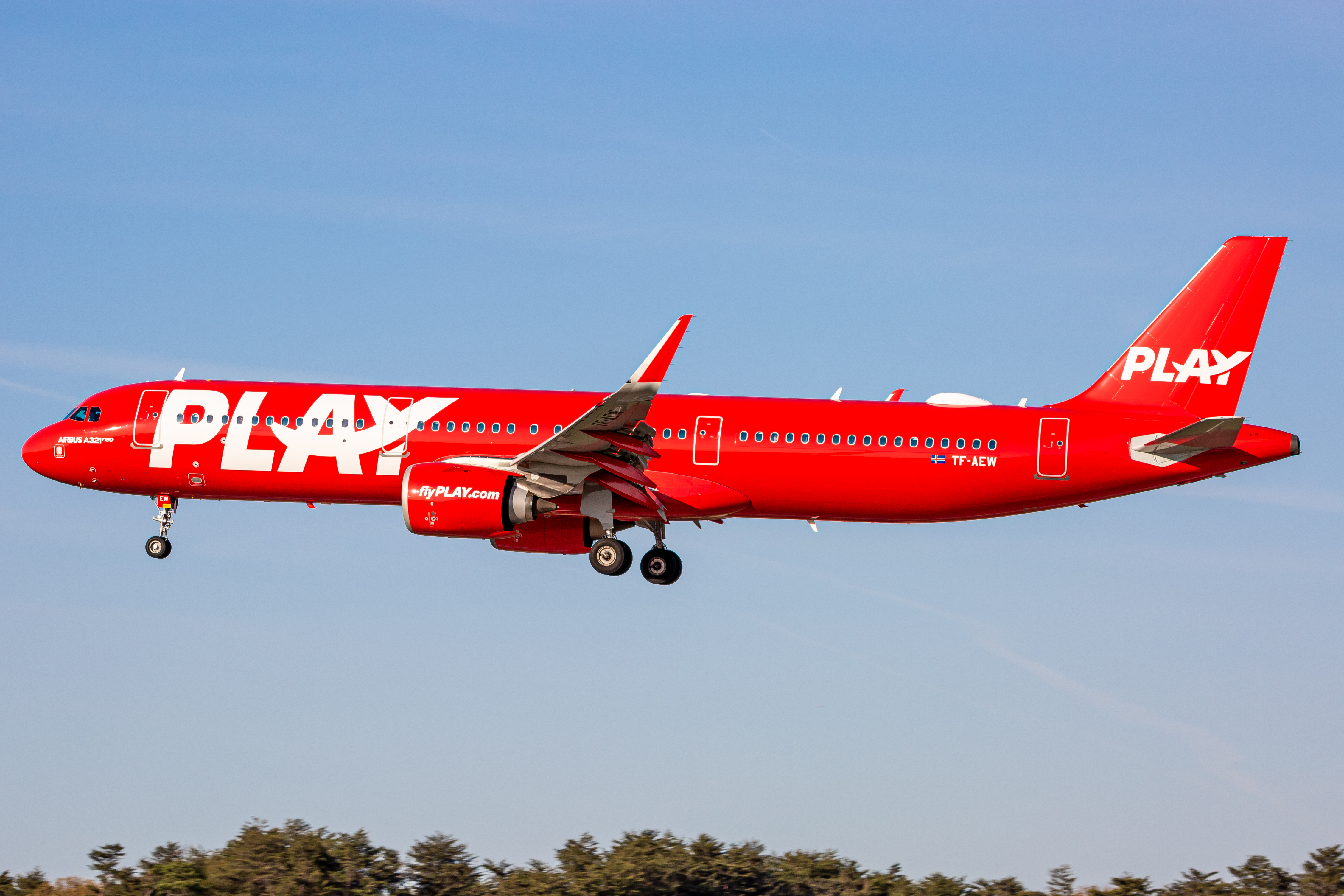 Full size: Play Airbus A321NEO TF-AEE at Baltimore/Washington International Thurgood Marshall Airport