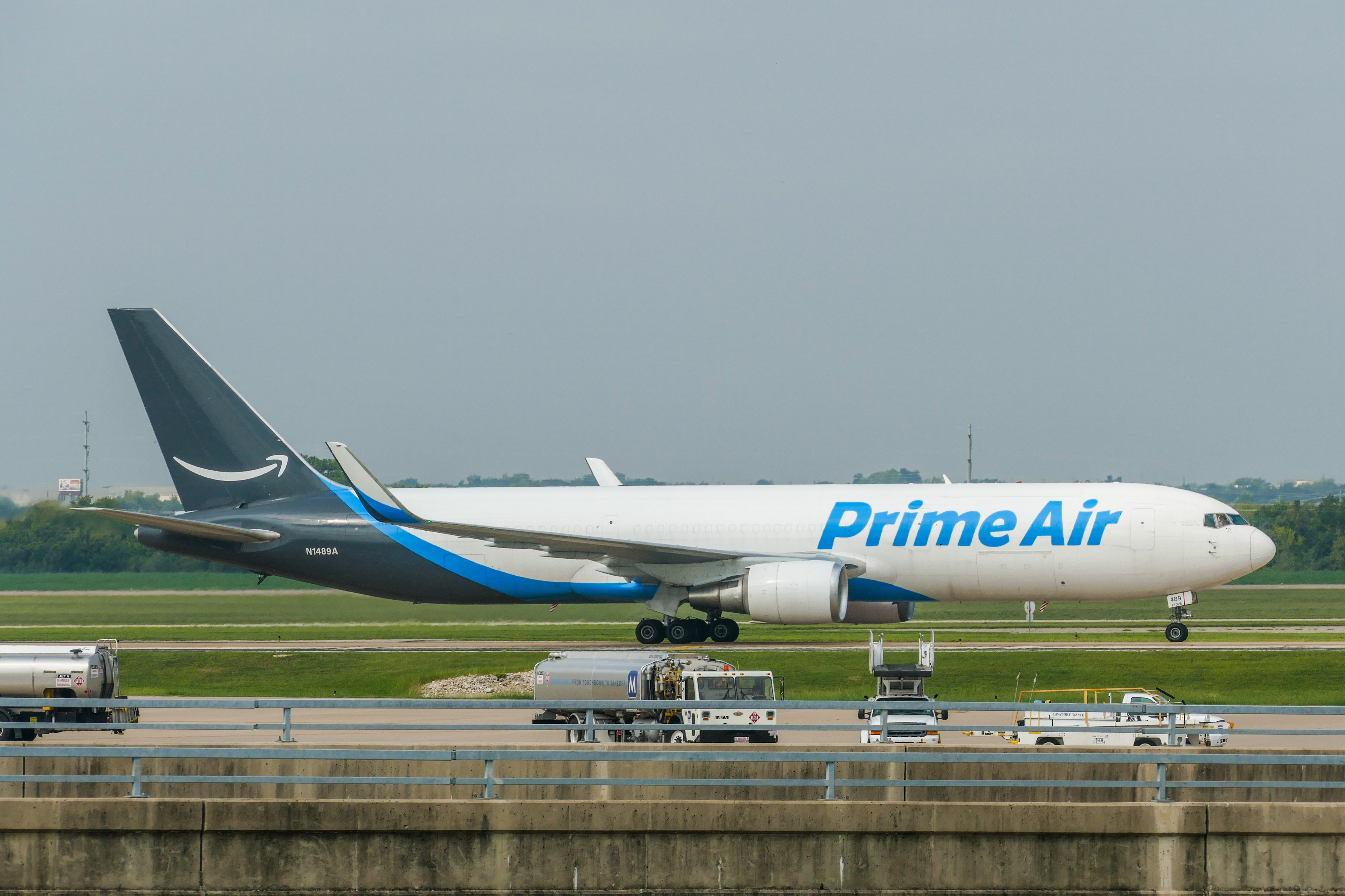 Full size: Prime Air Boeing 767-300F N1489A at Austin-Bergstrom International Airport