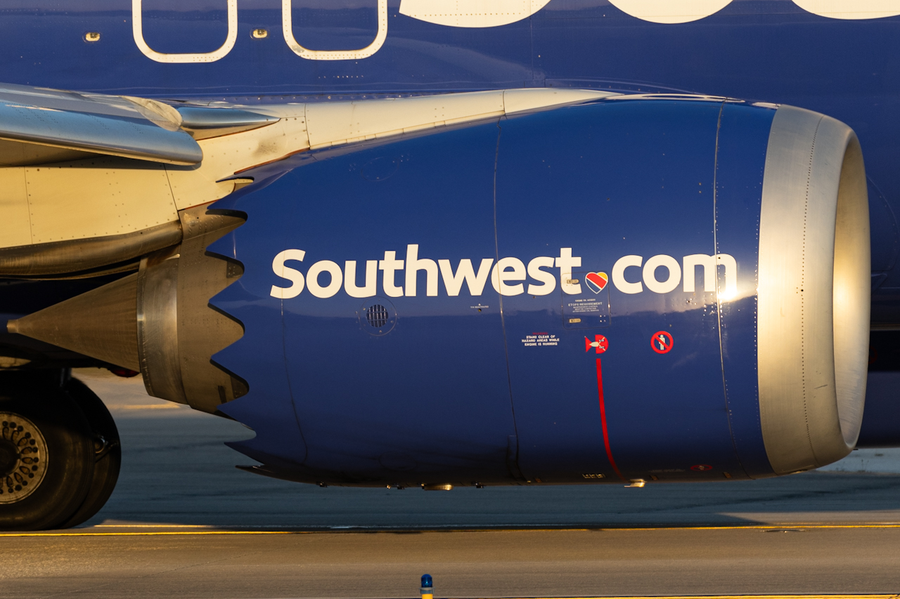Full size: Southwest Airlines Boeing 737 MAX 8 N8719Q at Tampa International Airport