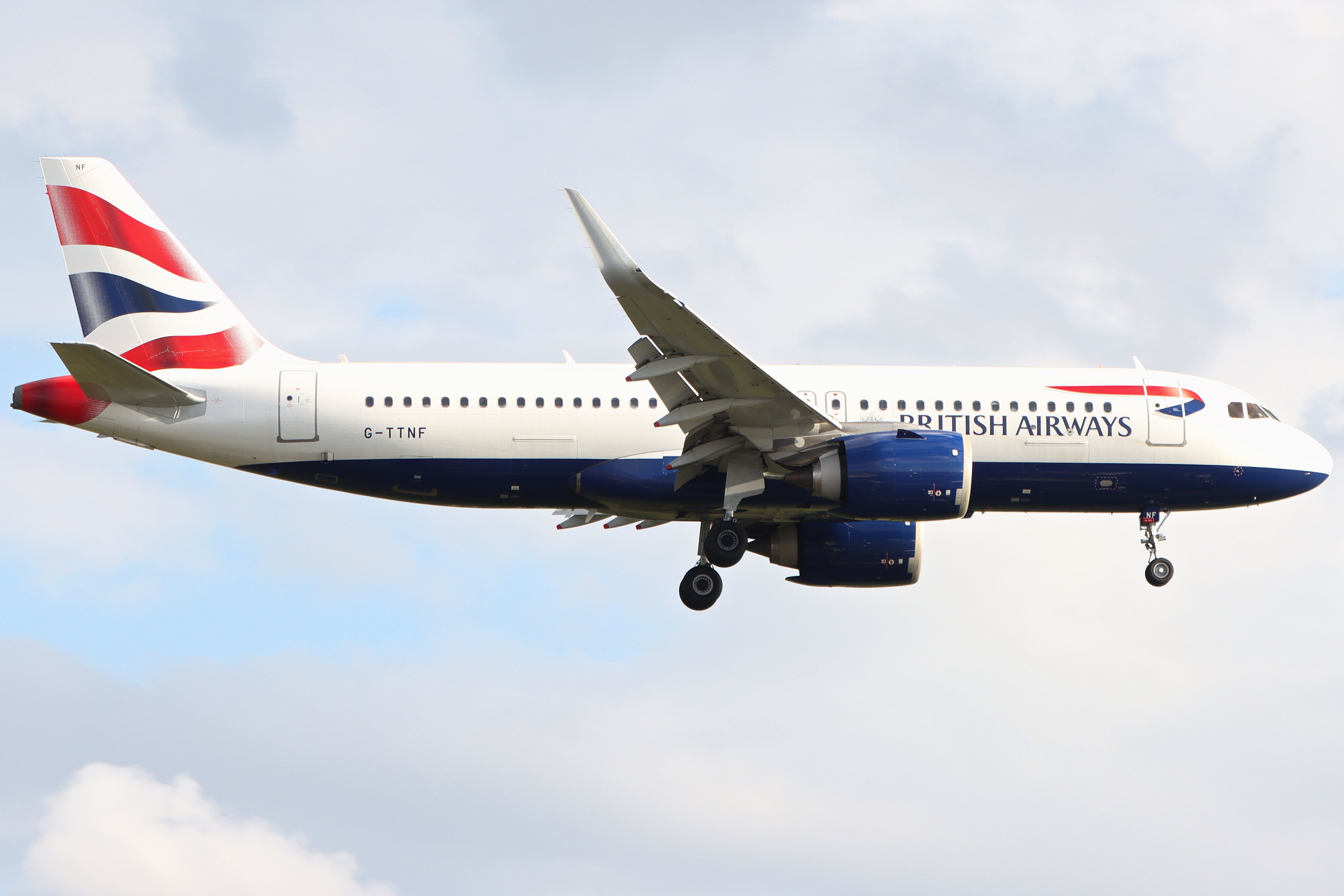 Full size: British Airways Airbus A320NEO G-TTNF at London Heathrow International Airport
