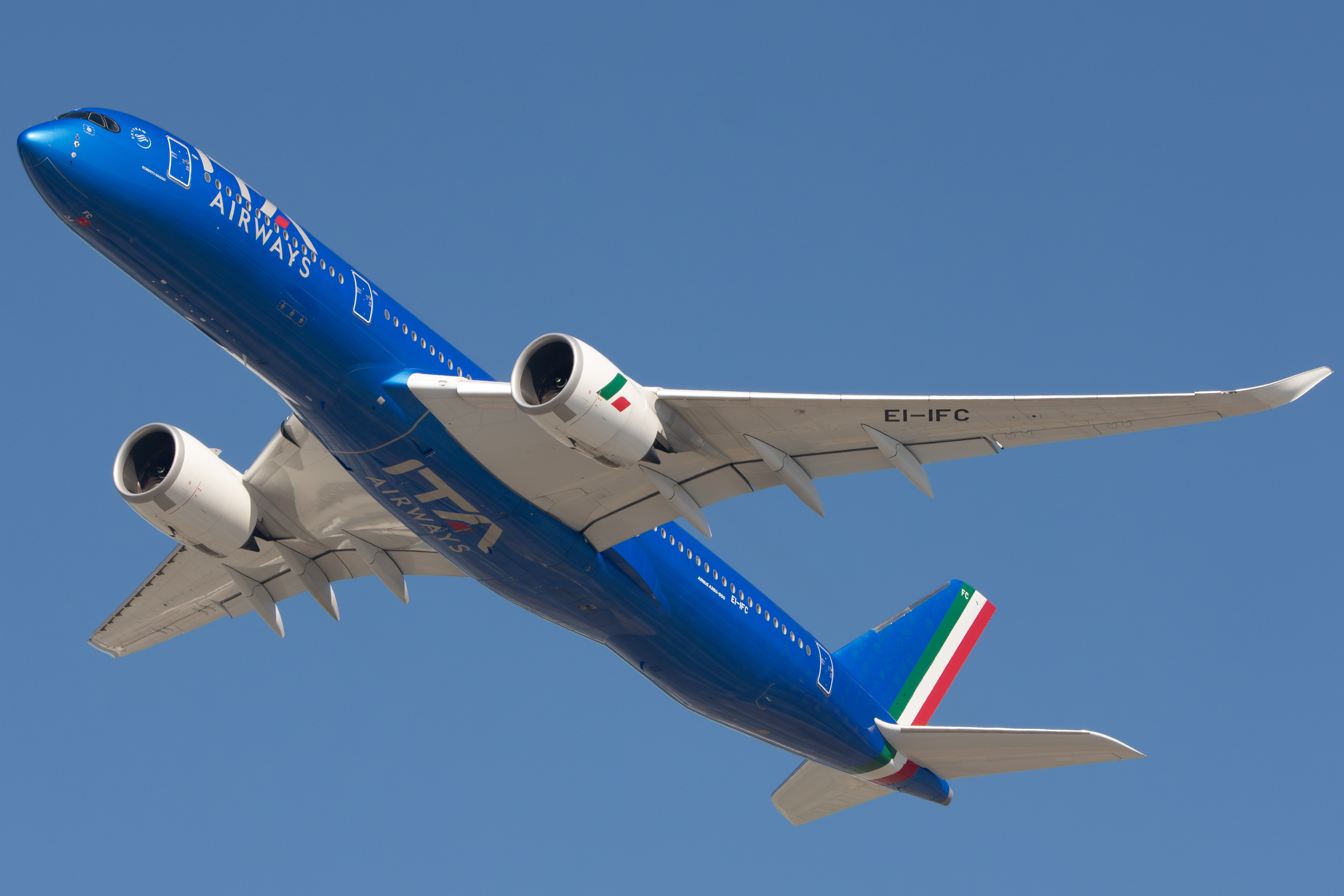Full size: ITA Airways Airbus A350-900 EI-IFC at San Francisco International Airport