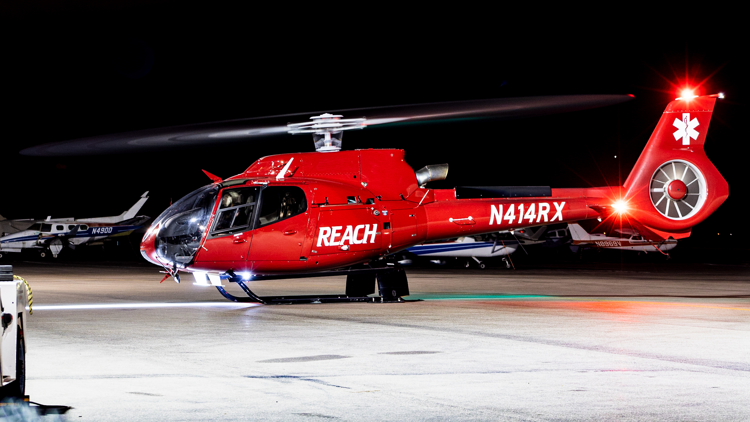 Full size: PRIVATE Airbus EC130 N414RX at Northern Colorado Regional Airport