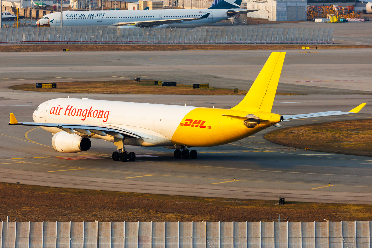 Full size: Air Hong Kong Airbus A330-300P2F B-LDR at Hong Kong International Airport
