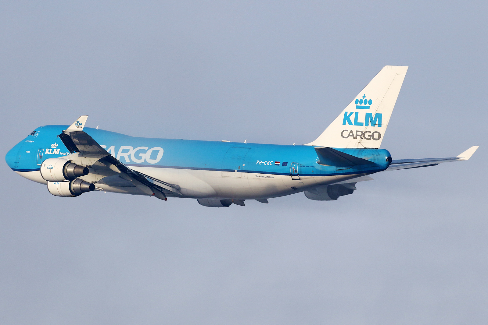 Full size: KLM Cargo Boeing 747-400F PH-CKC at Amsterdam Schiphol Airport