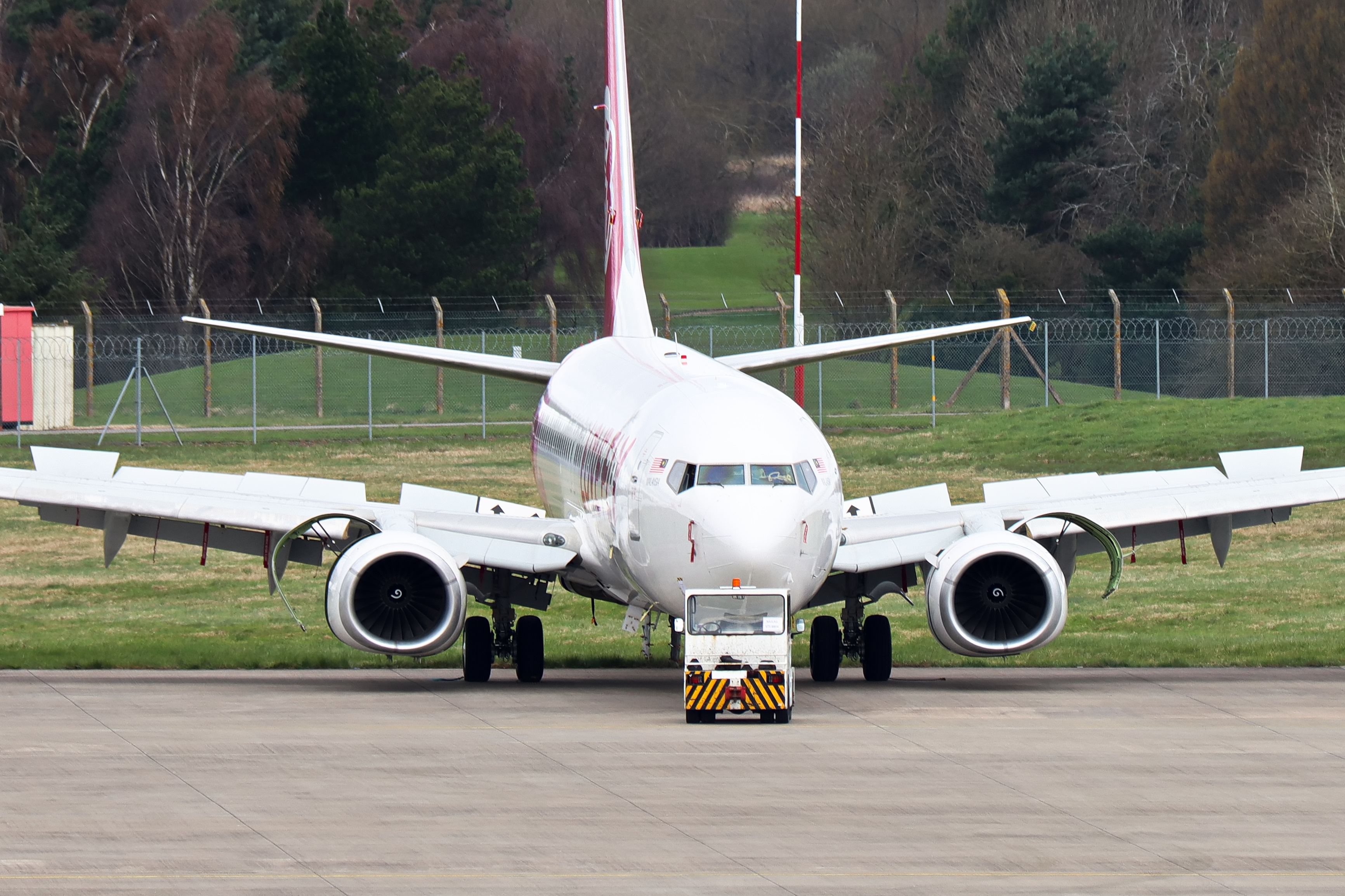 Full size: Love Fly Boeing 737-800 VP-BQR at Birmingham Airport