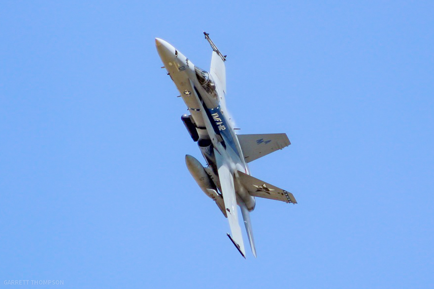 Full size: USMC McDonnel Douglas F/A-18 Hornet 163702 at Fort Worth Alliance Airport