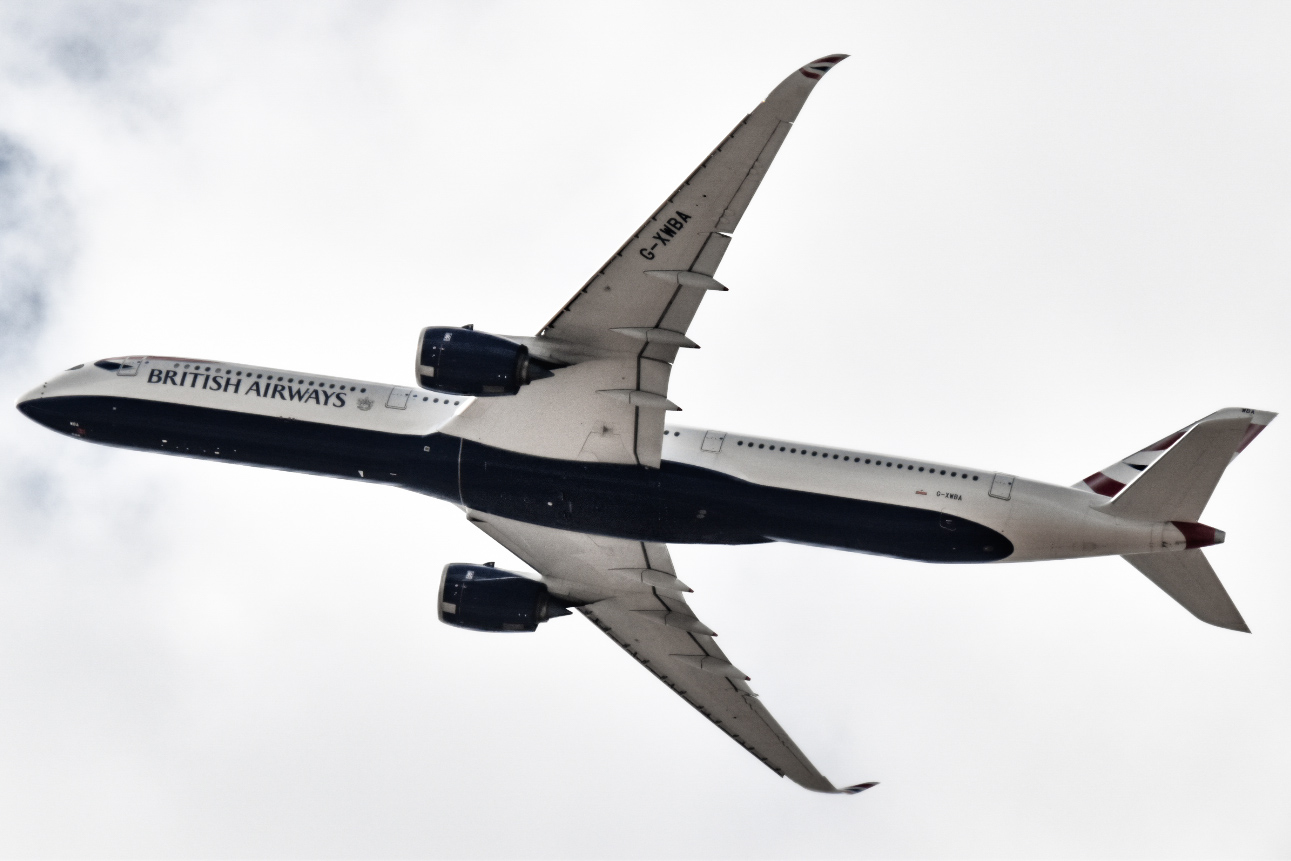 Full size: British Airways Airbus A350-1000 G-XWBA at Tel Aviv-Ben Gurion Airport