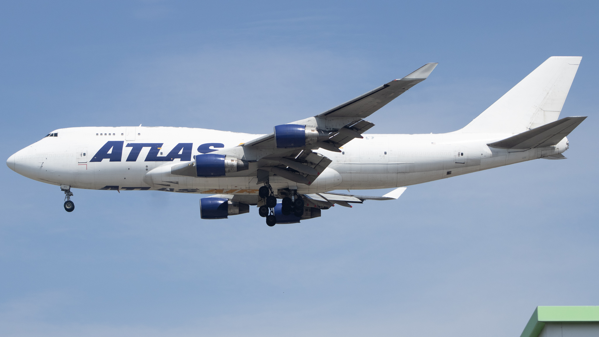 Full size: Atlas Air Boeing 747-400F N471MC at Baltimore/Washington International Thurgood Marshall Airport