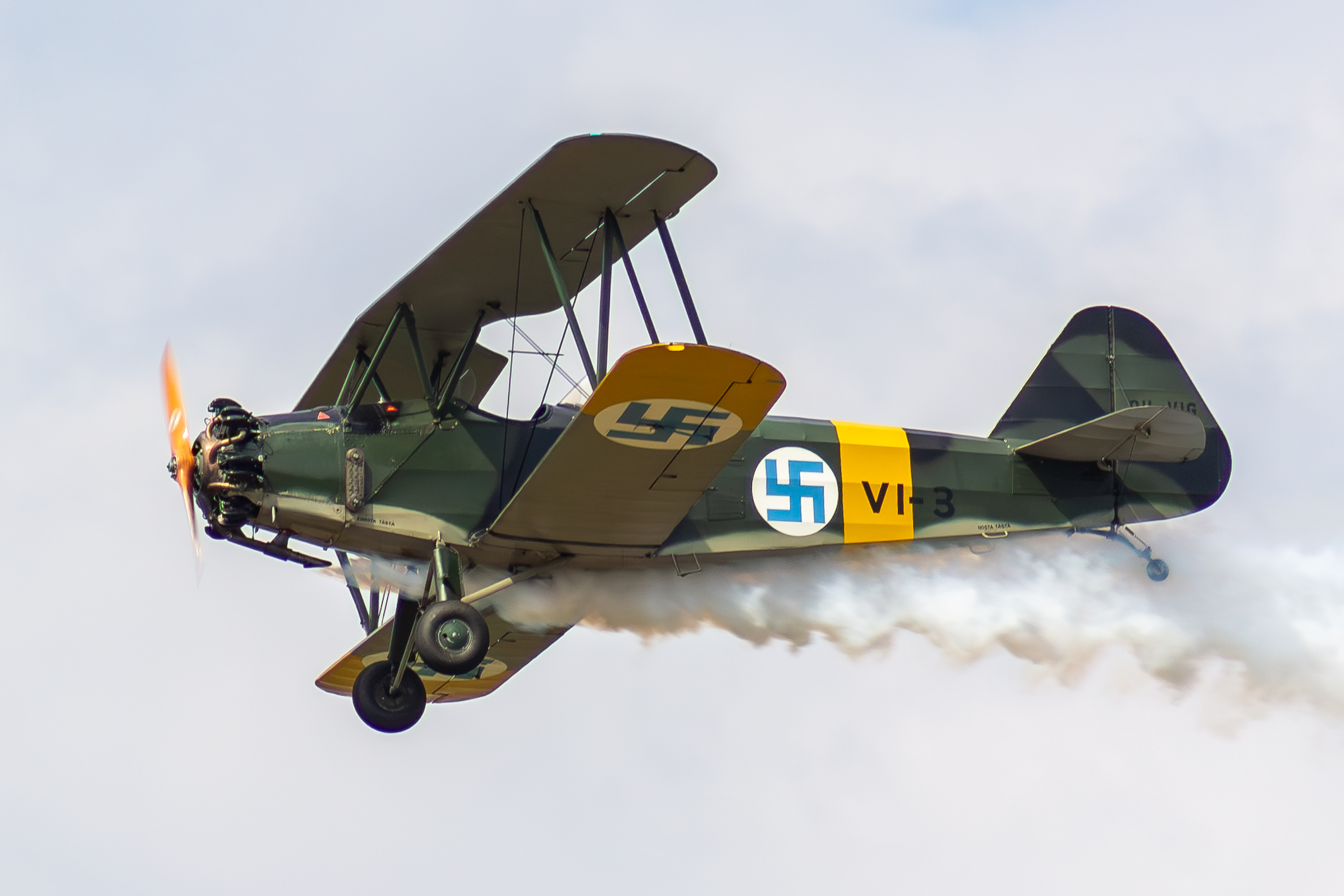 Full size: PRIVATE Valtion Viima II OH-VIG at Turku Airport