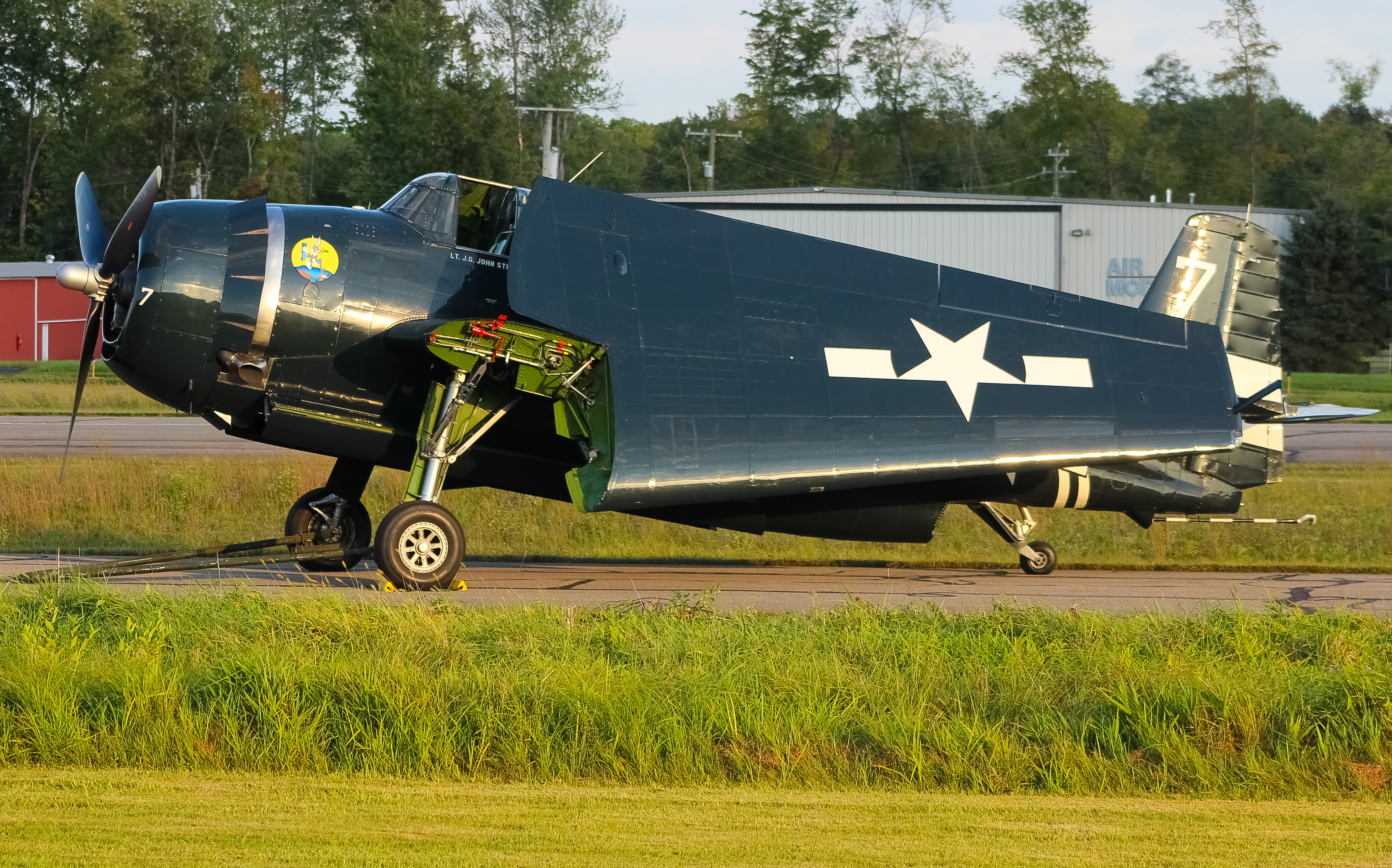 Full size: USN - United States Navy Grumman TBM 3 Avenger NL420GP at Clermont County Airport