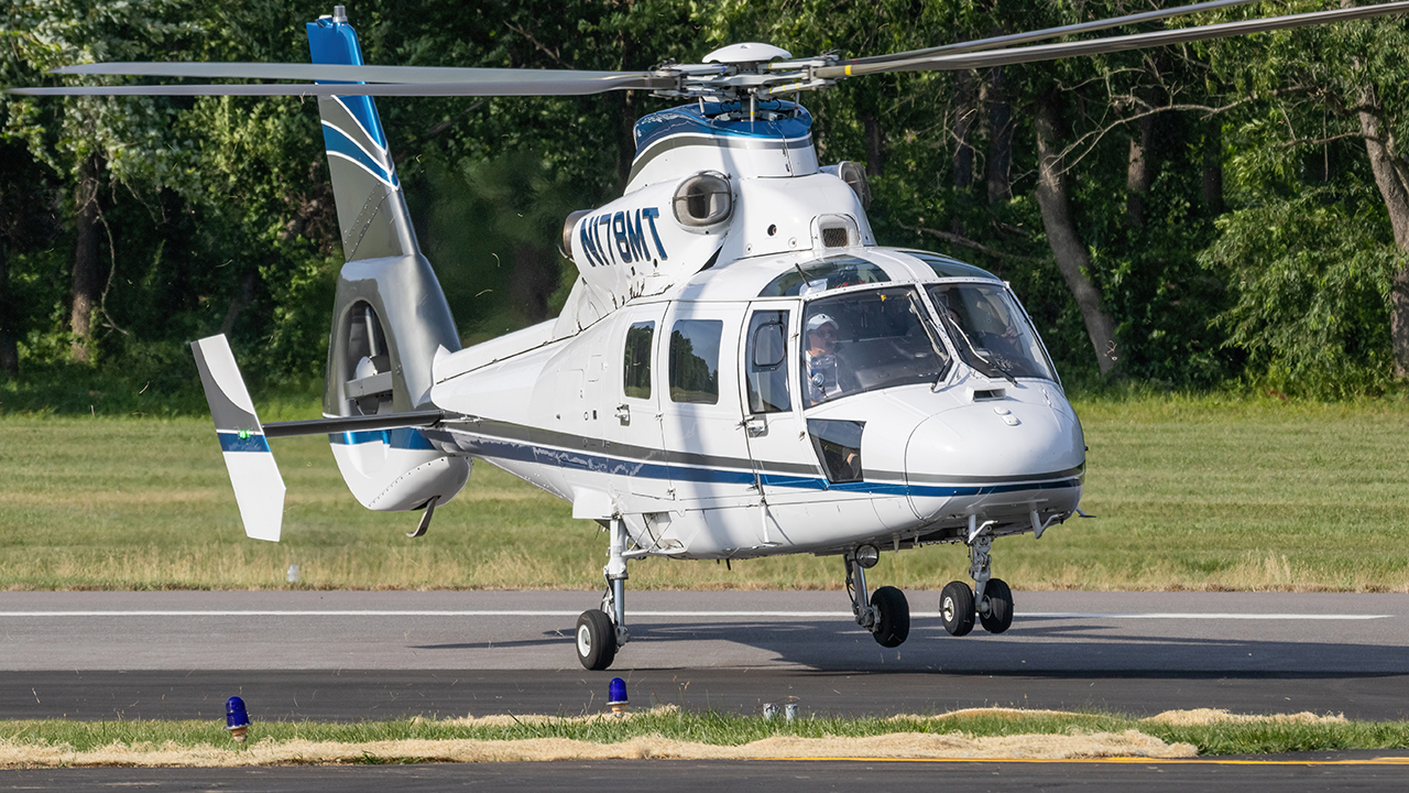 Full size: PRIVATE Airbus AS365 Dauphin N178MT at College Park Airport