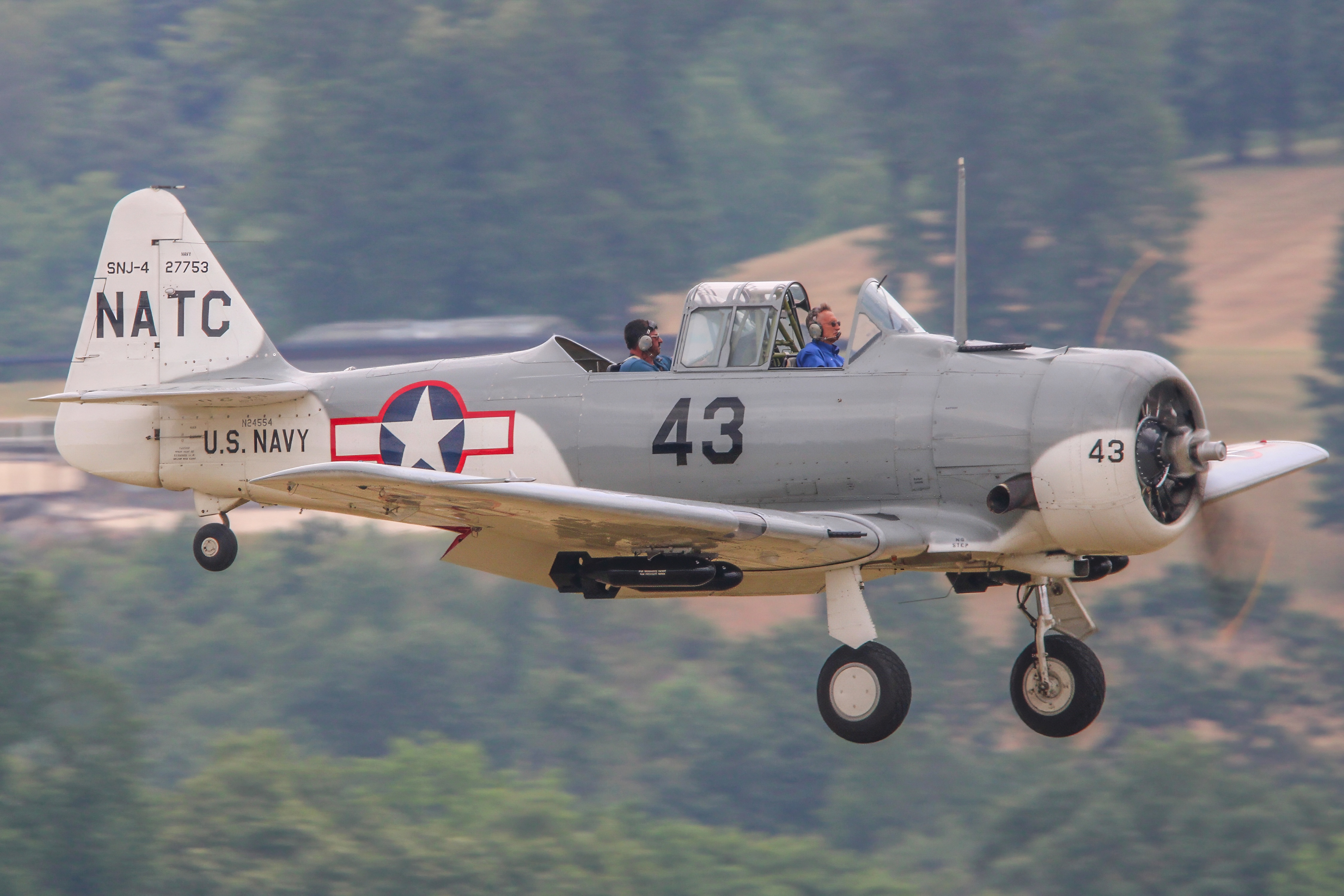 Full size: PRIVATE North American T-6 Texan N24554 at Reading Regional Airport/Carl A Spaatz Field