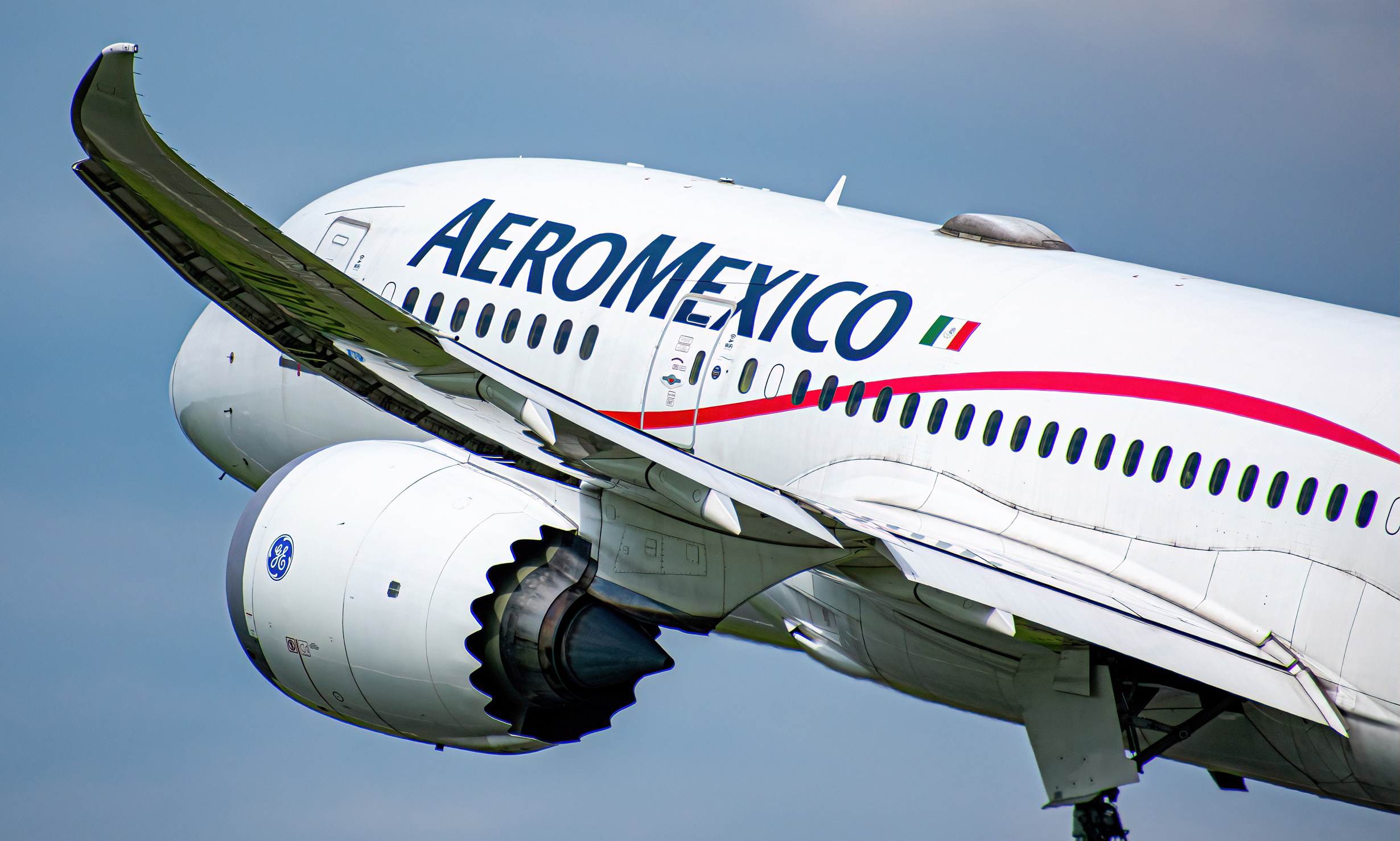 Full size: Aeromexico Boeing 787-8 N783AM at Amsterdam Schiphol Airport