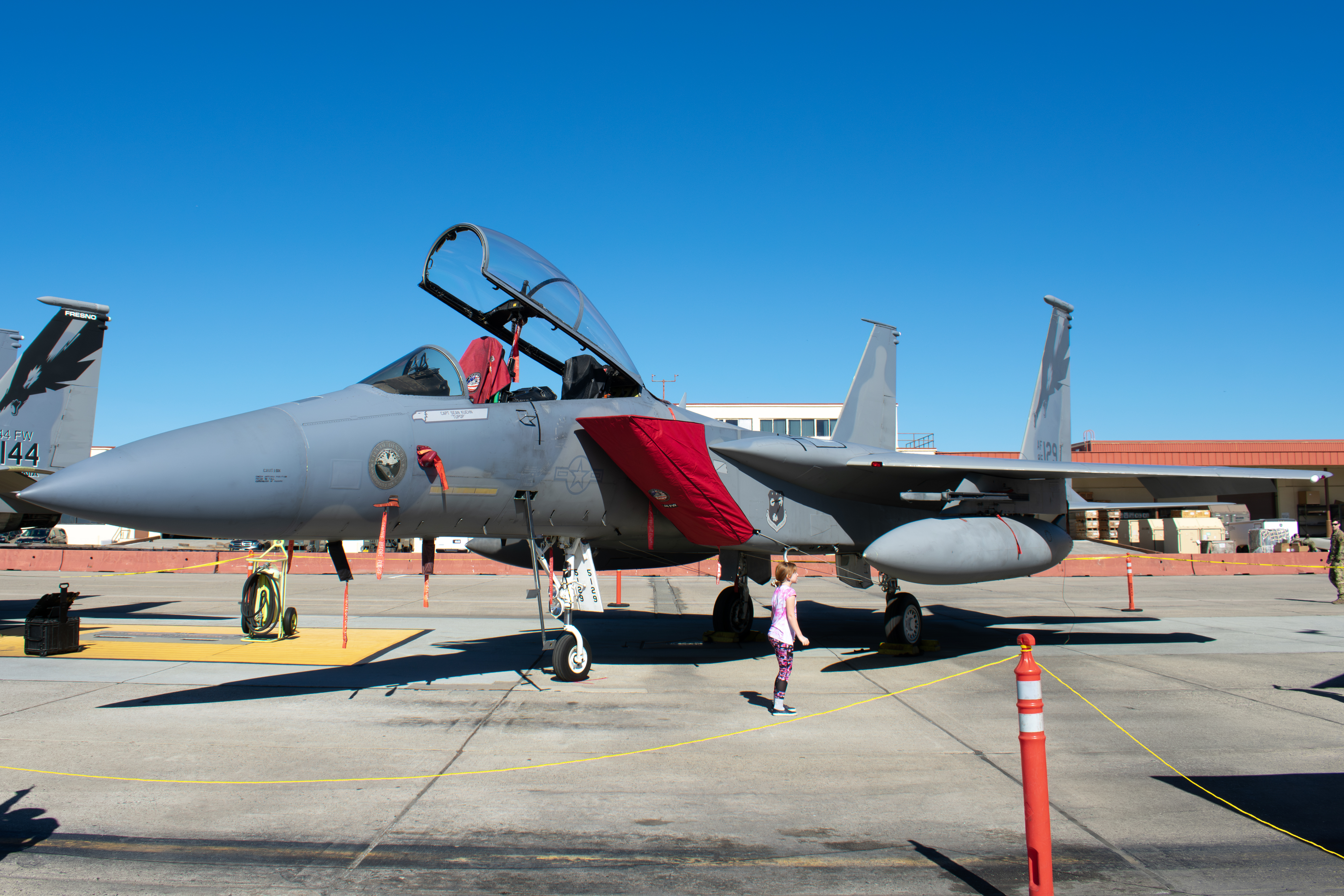 Full size: USAF - United States Air Force McDonnell Douglas F-15 Eagle 85-0129 at Fairfield Travis Air Force Base
