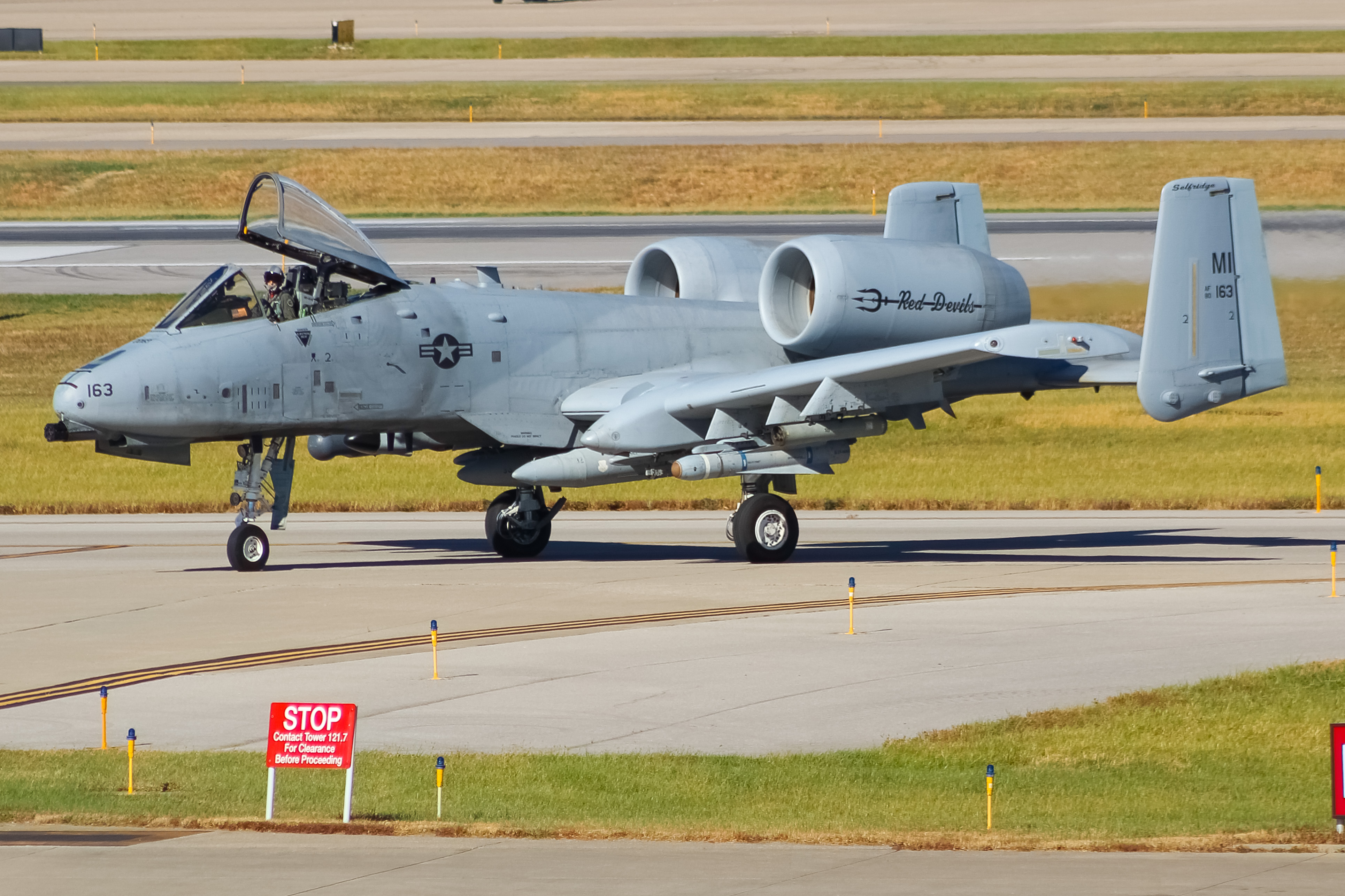 Full size: USAF - United States Air Force Fairchild A-10 Thunderbolt N/A at Cincinnati/Northern Kentucky International Airport