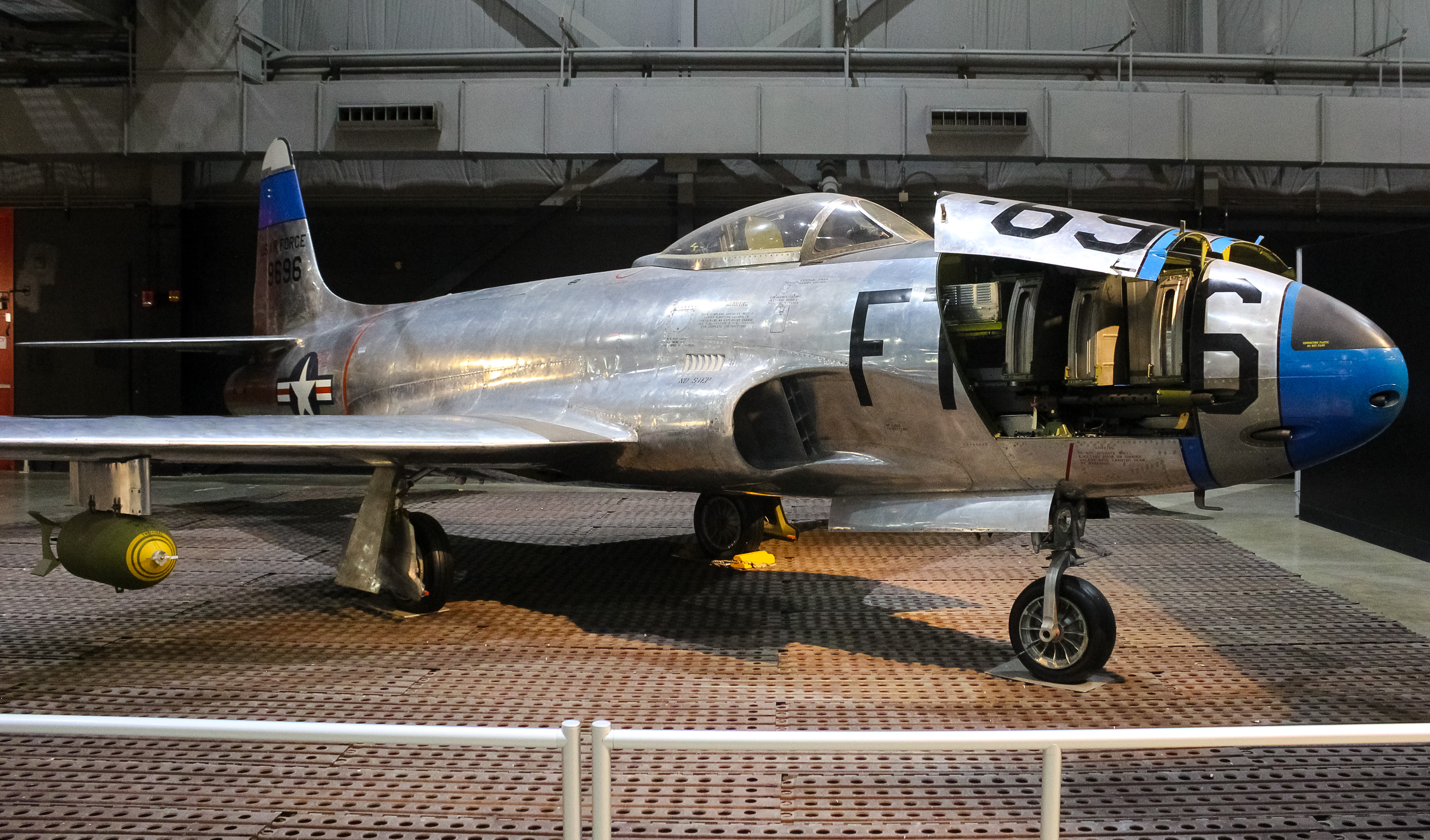 Full size: USAF - United States Air Force Lockheed P-80 Shooting Star 49-0696 at Wright-Patterson Air Force Base