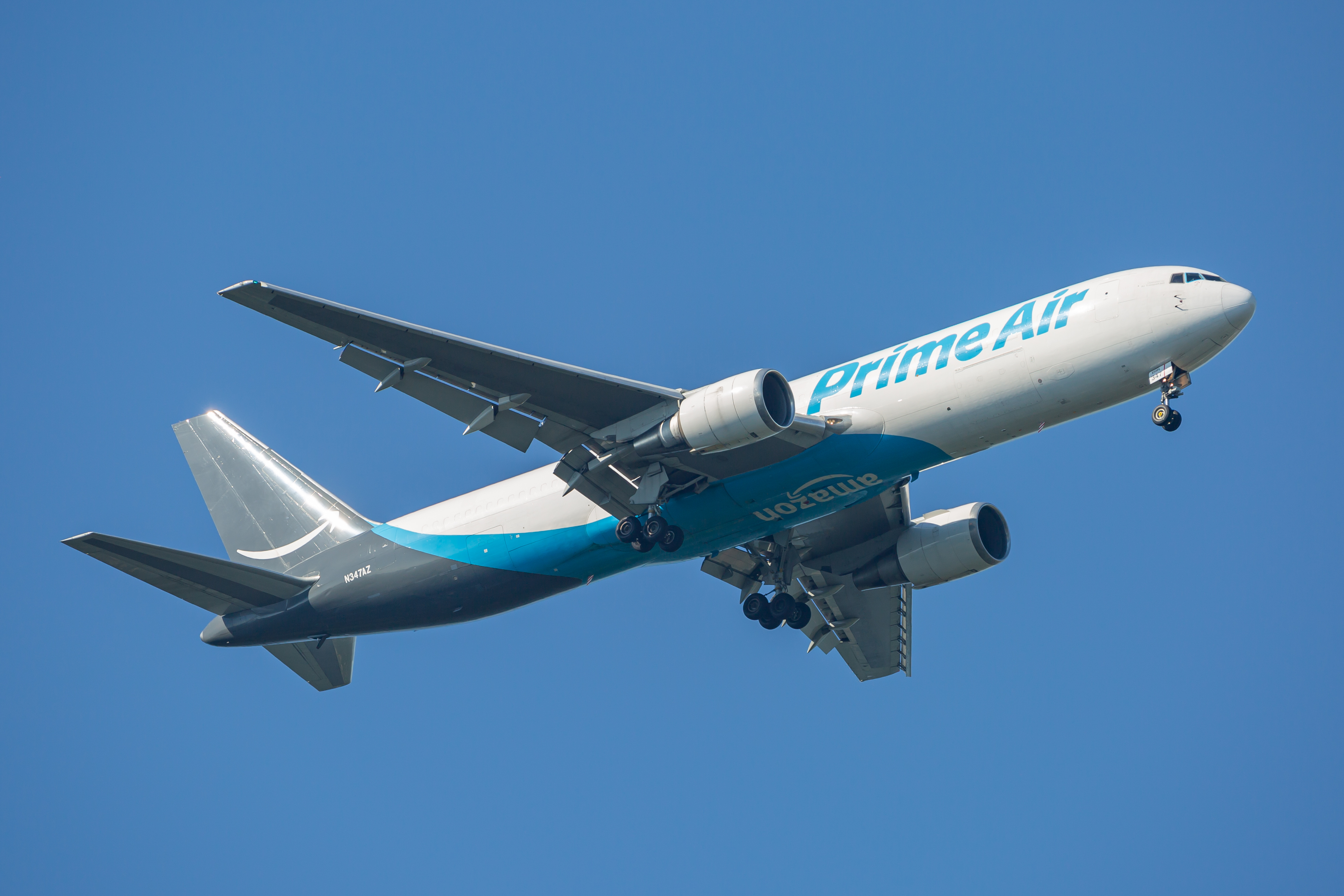 Full size: Prime Air Boeing 767-300F N347AZ at Baltimore/Washington International Thurgood Marshall Airport
