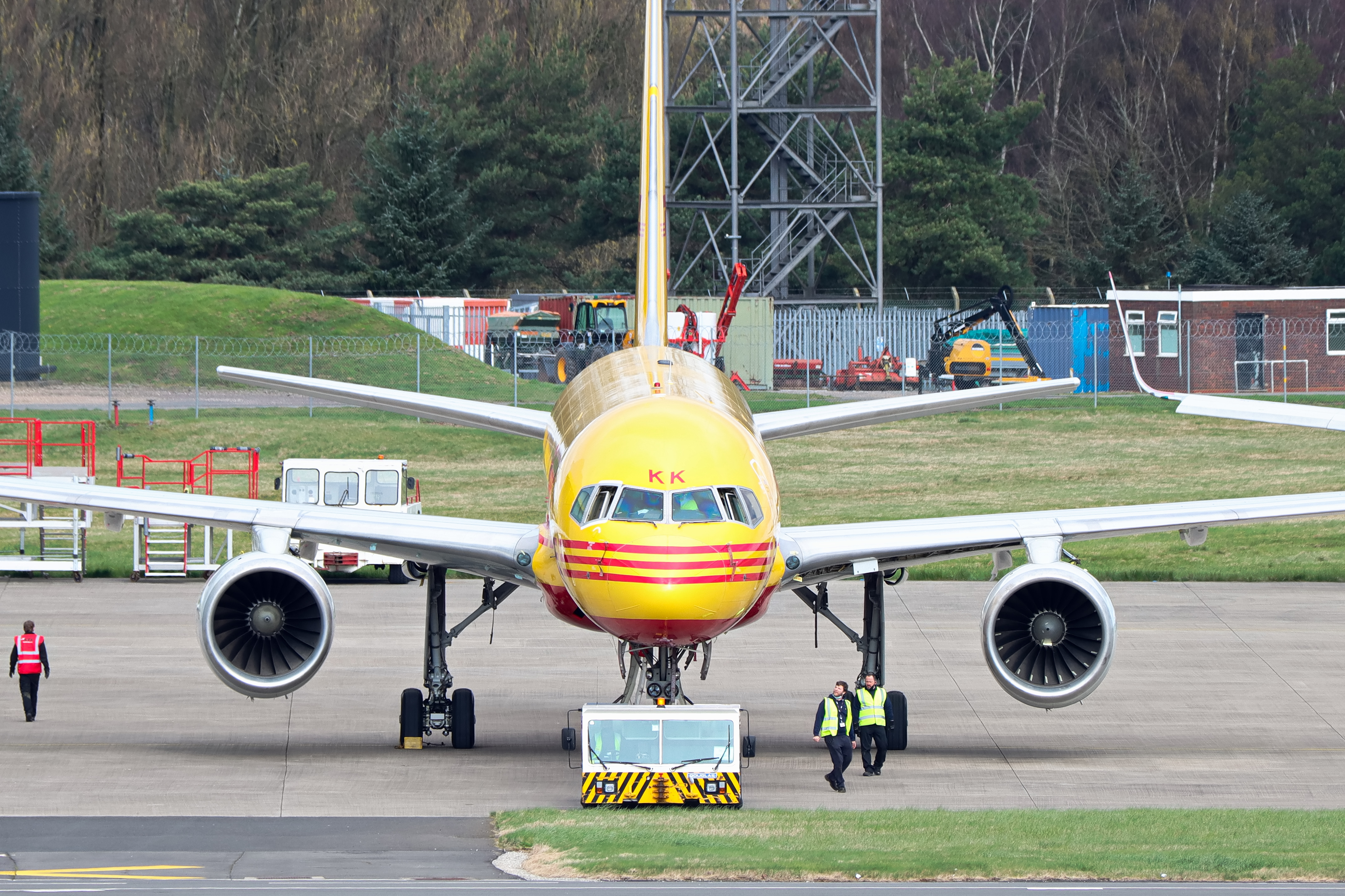 Full size: DHL Boeing 757-200F G-DHKK at Birmingham Airport