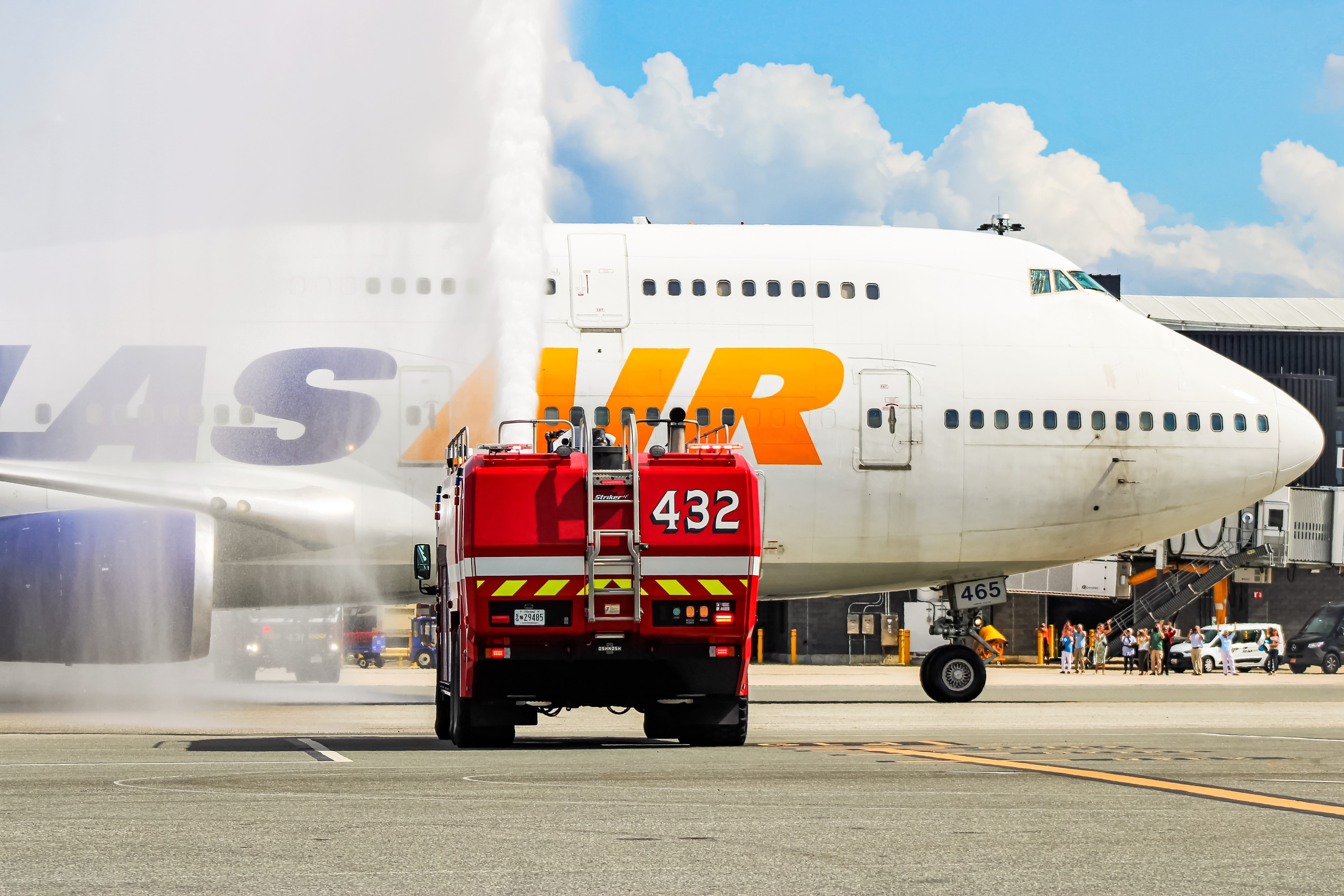 Full size: Atlas Air Boeing 747-400 N465MC at Baltimore/Washington International Thurgood Marshall Airport