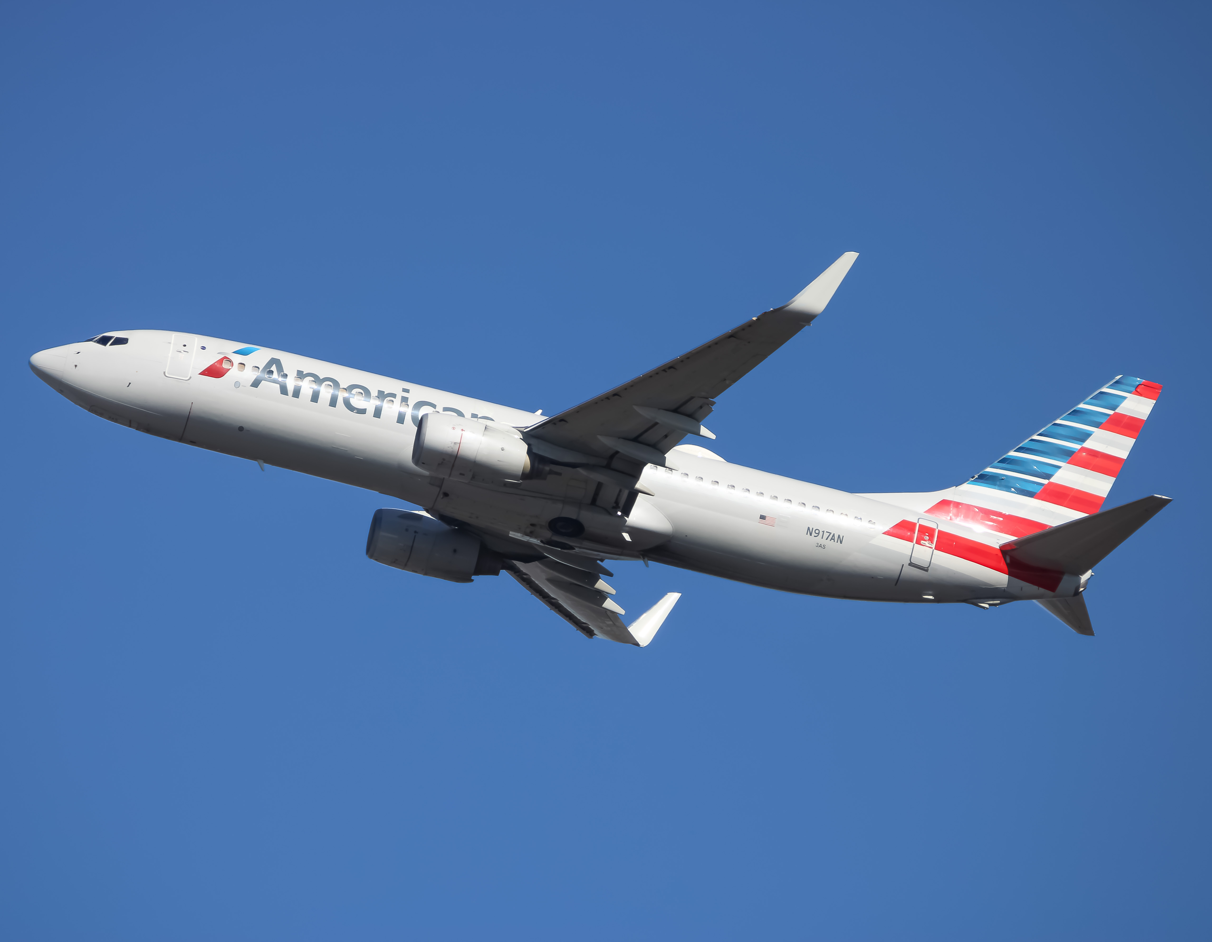 Full size: American Airlines Boeing 737-800 N917AN at Baltimore/Washington International Thurgood Marshall Airport