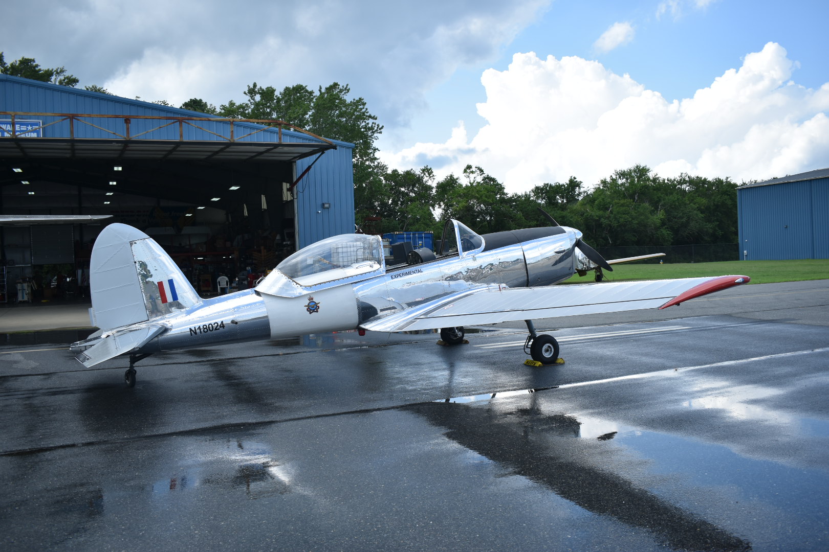Full size: PRIVATE DEHAVILLAND DHC-1B-2-S3 N18024 at Delaware Coastal Airport