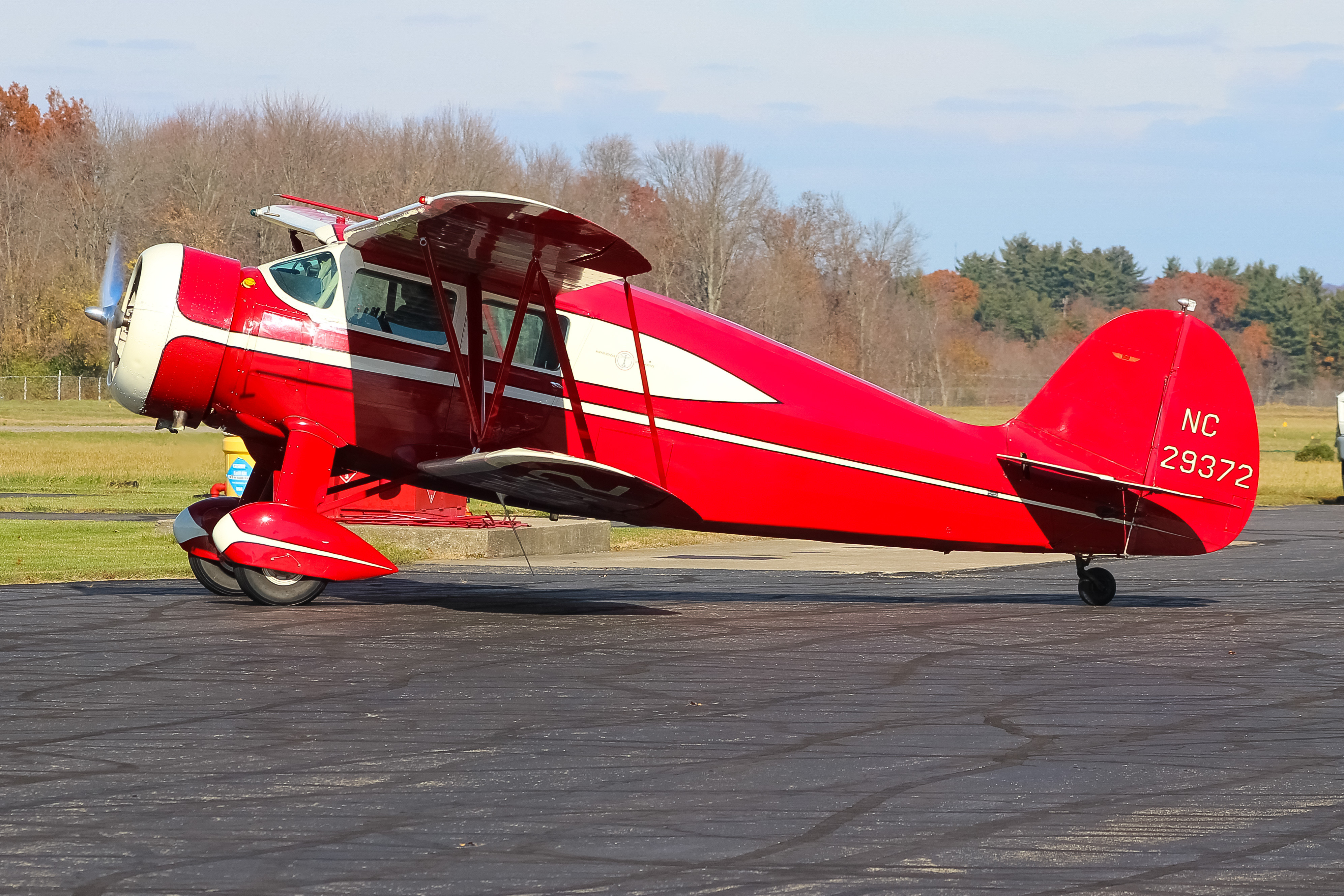 Full size: PRIVATE  Waco Bi-plane NC9372 at Clermont County Airport