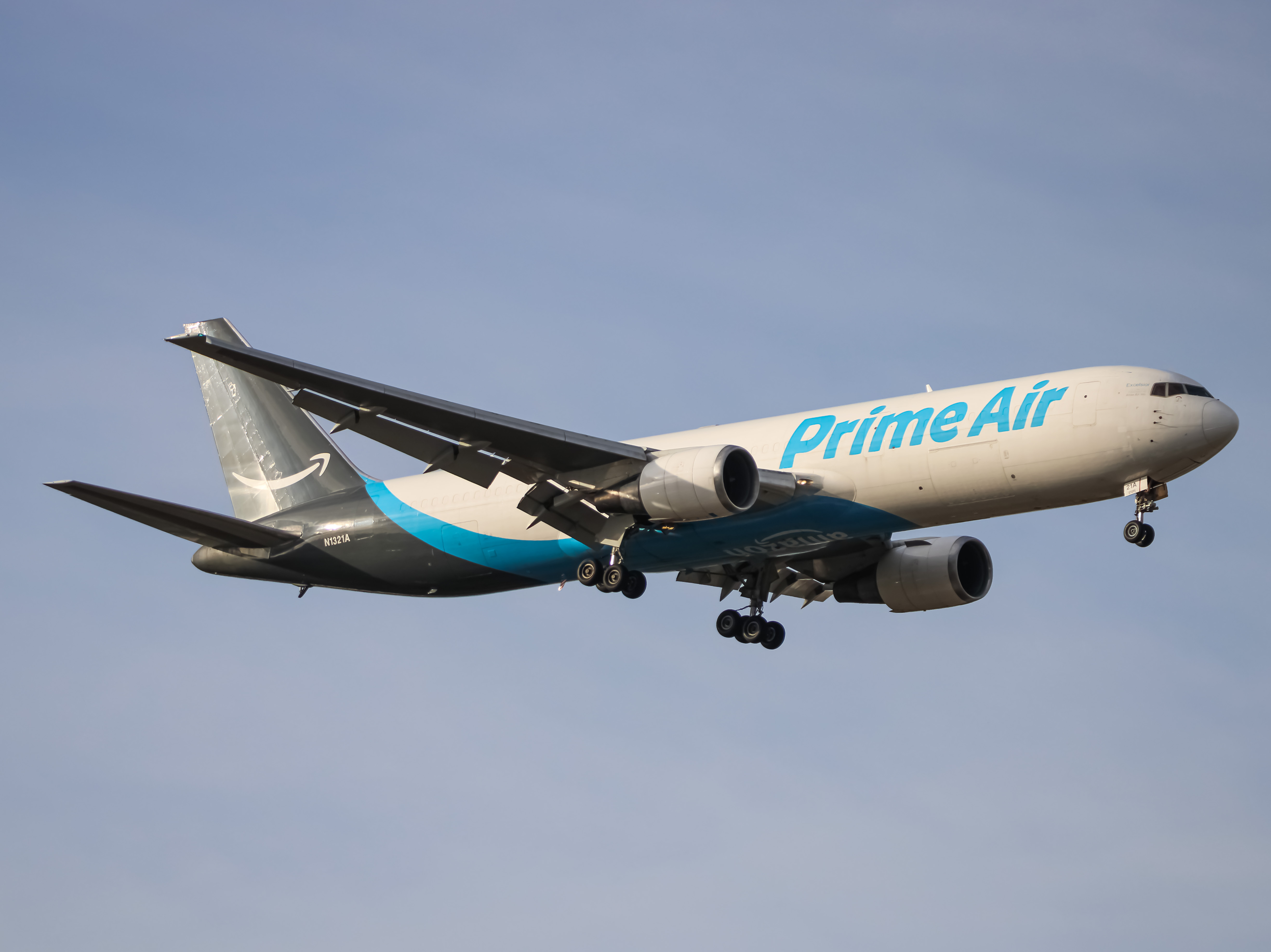 Full size: Prime Air Boeing 767-300F N1321A at Baltimore/Washington International Thurgood Marshall Airport