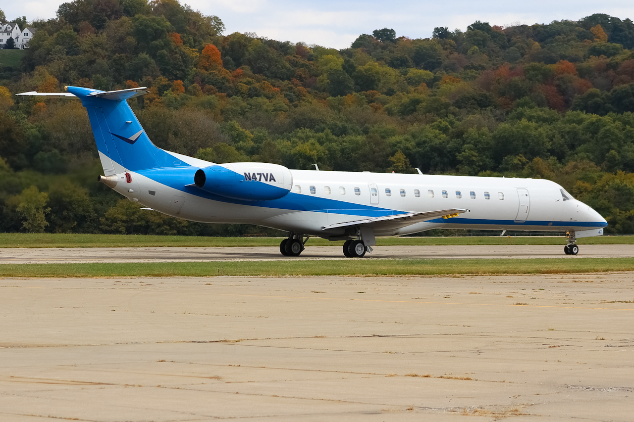 Full size: Victory Air Embraer ERJ145 N47VA at Cincinnati Municipal Airport/Lunken Field
