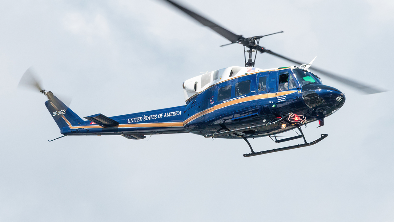 Full size: USAF - United States Air Force Bell UH-1 Huey/Iroquois  69-6663 at Joint Base Andrews
