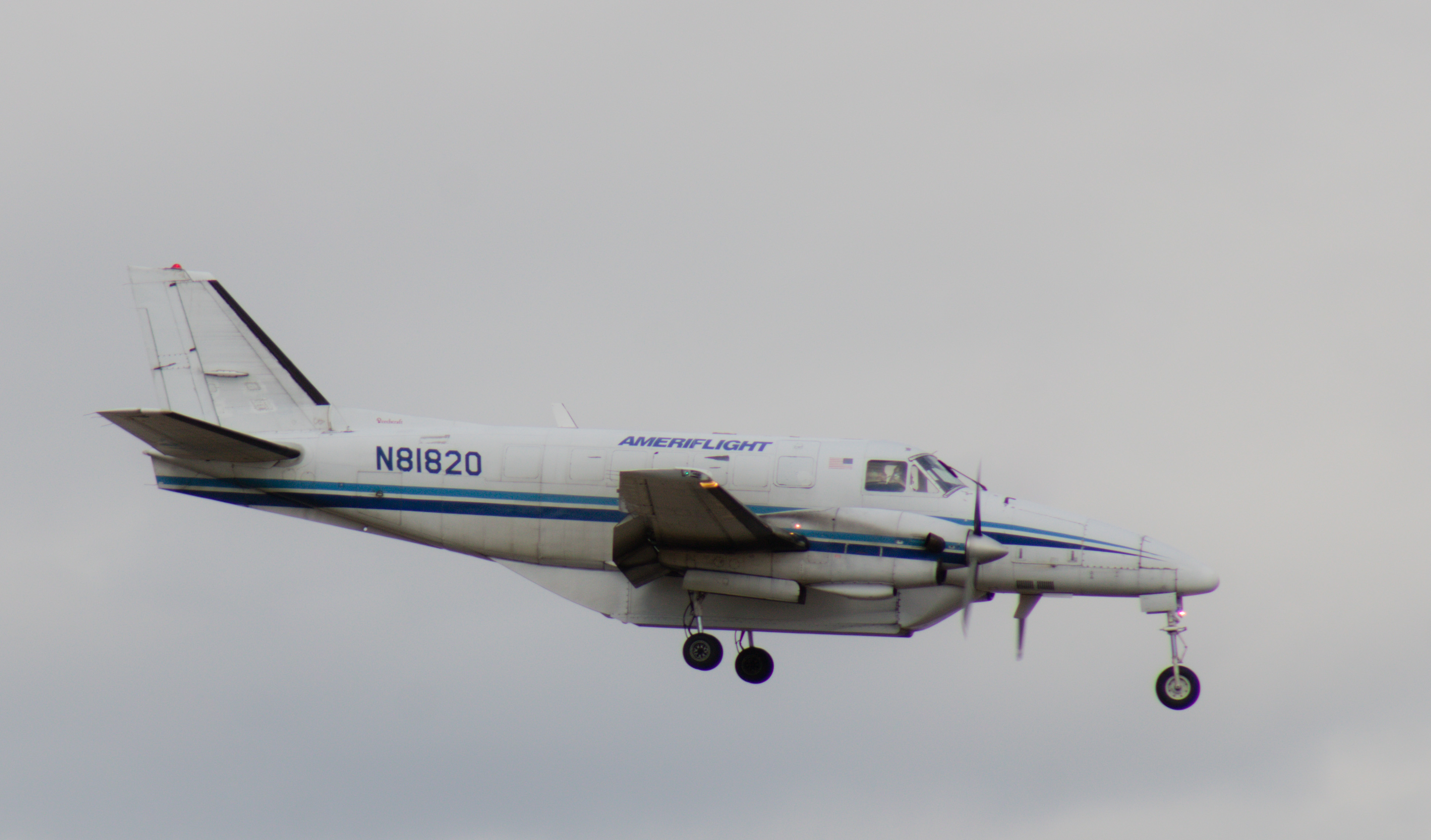 Full size: Ameriflight Beechcraft C-99  N81820 at Boise Air Terminal/Gowen Field