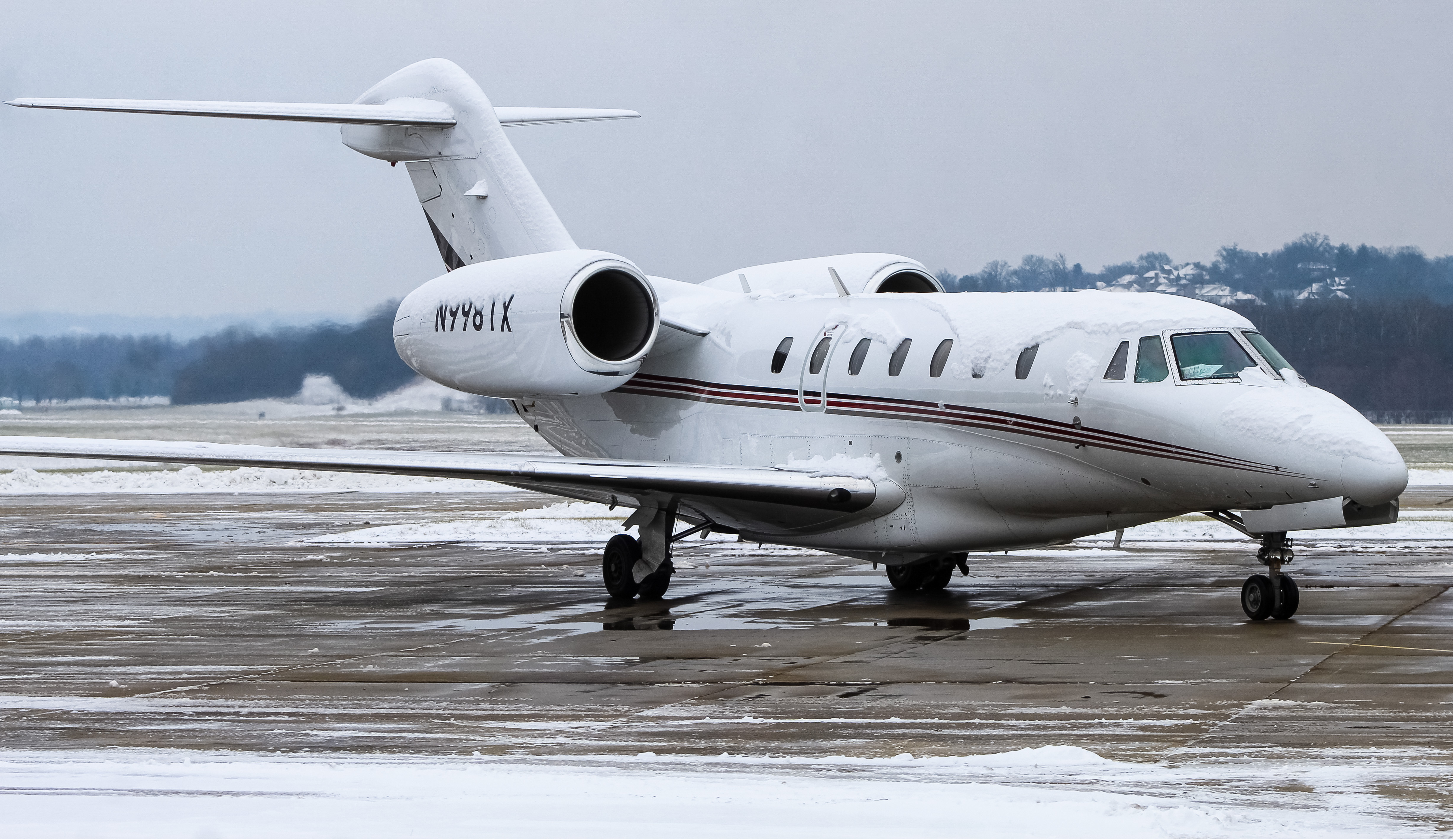 Full size: PRIVATE  Cessna Citation 750 X N998TX at Cincinnati Municipal Airport/Lunken Field