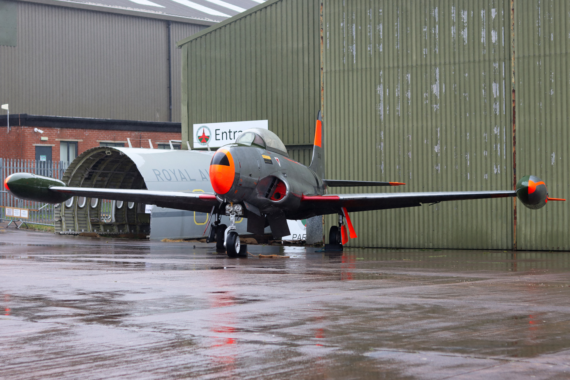 Full size: FRANCE AIR FORCE   Lockheed T-33A Shooting Star 54439 at St. Athan Airport