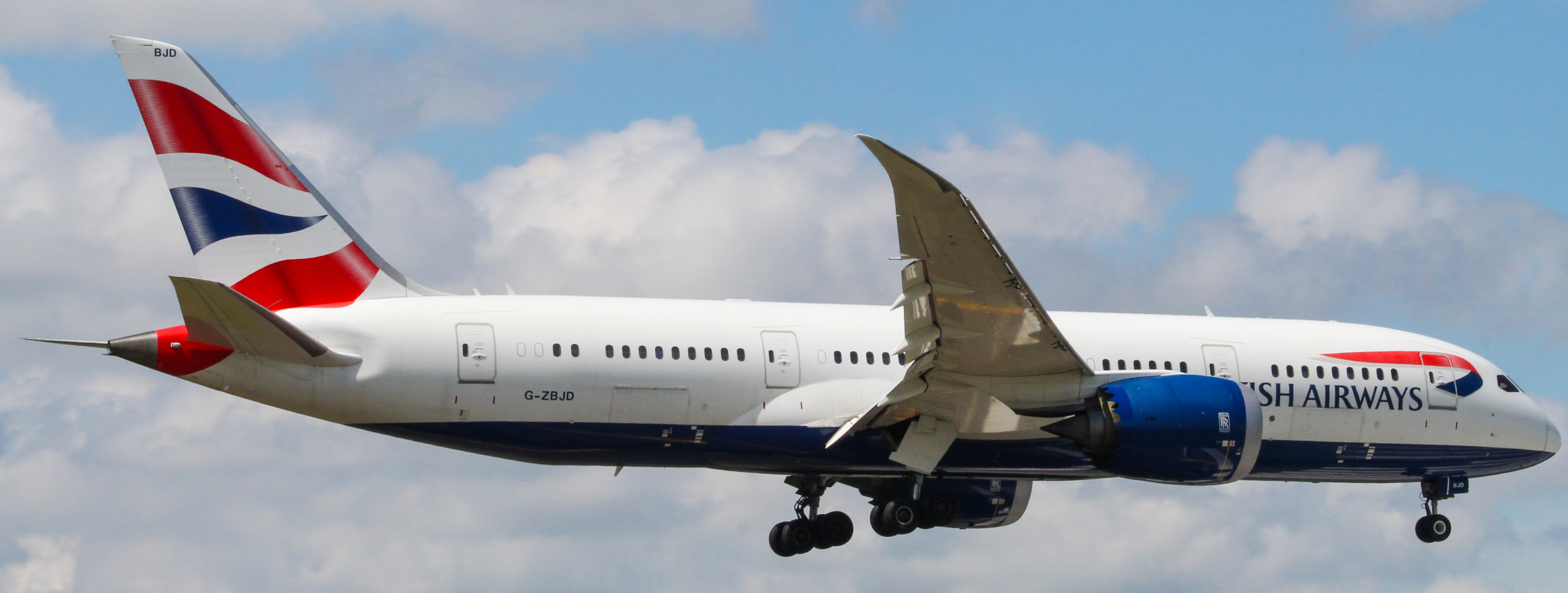 Full size: British Airways Boeing 787-8 G-ZBJD at Philadelphia International Airport