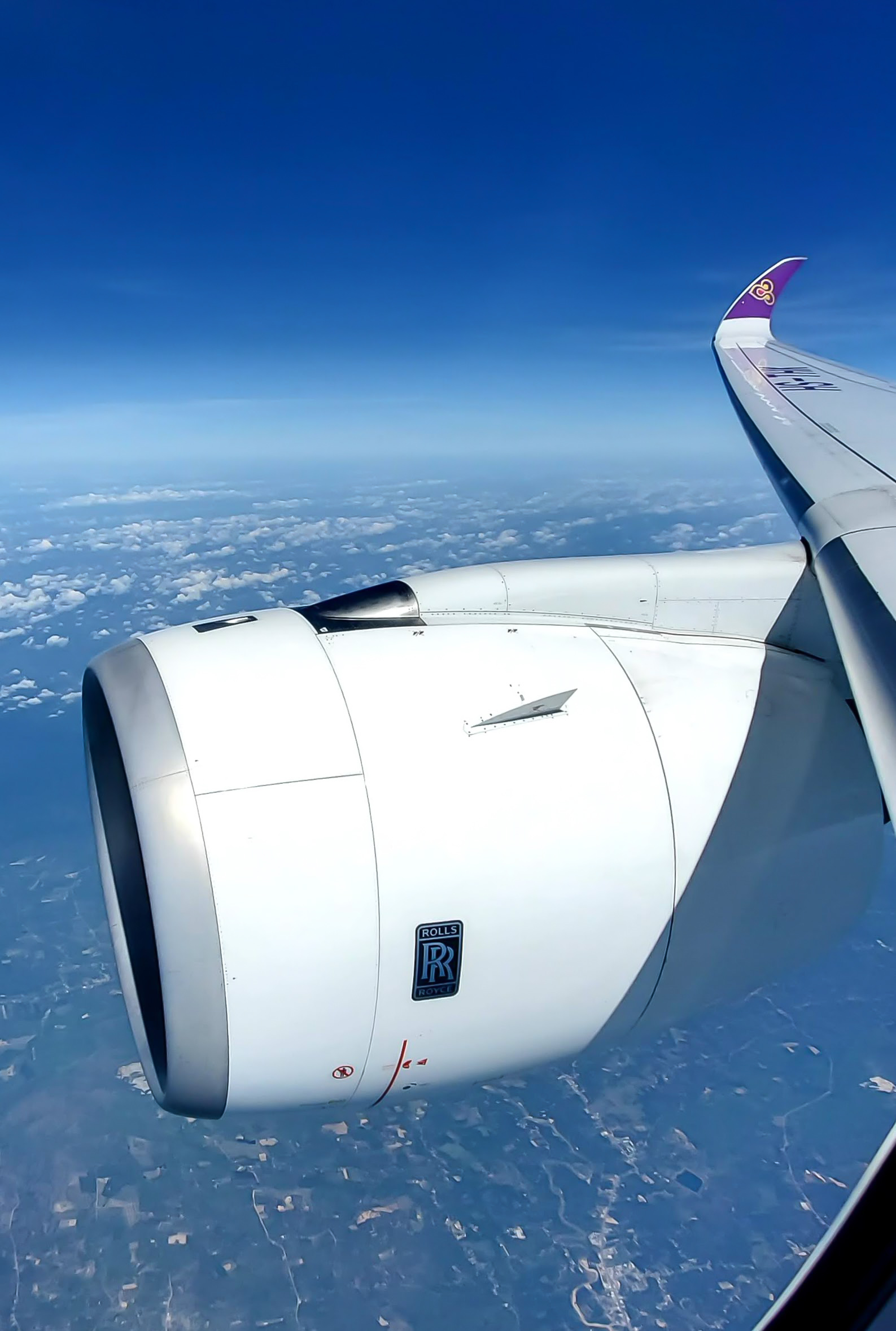 Full size: Thai Airways Airbus A350-941 HS-THK at Not Applicable