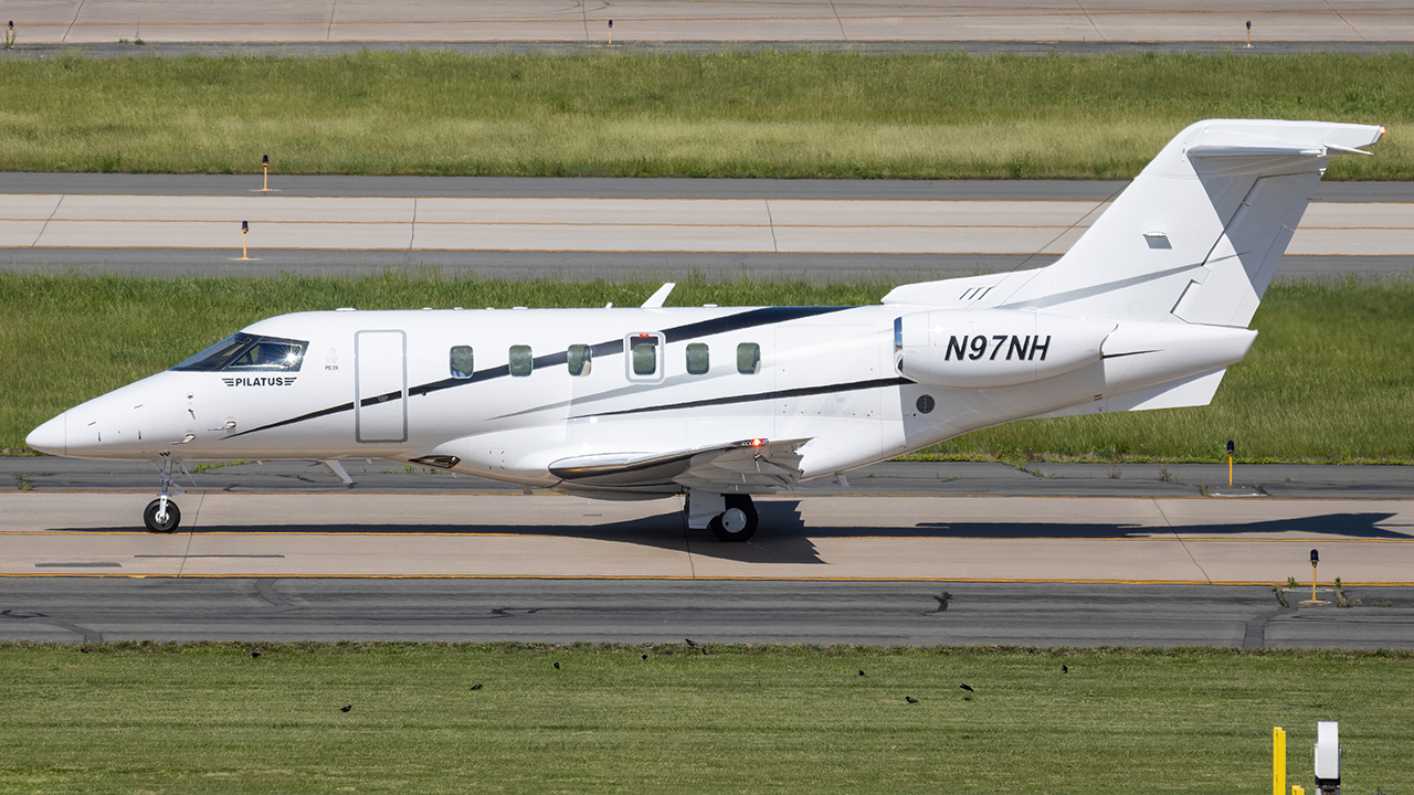 Full size: PRIVATE Pilatus PC-24 N97NH at Washington Dulles International Airport