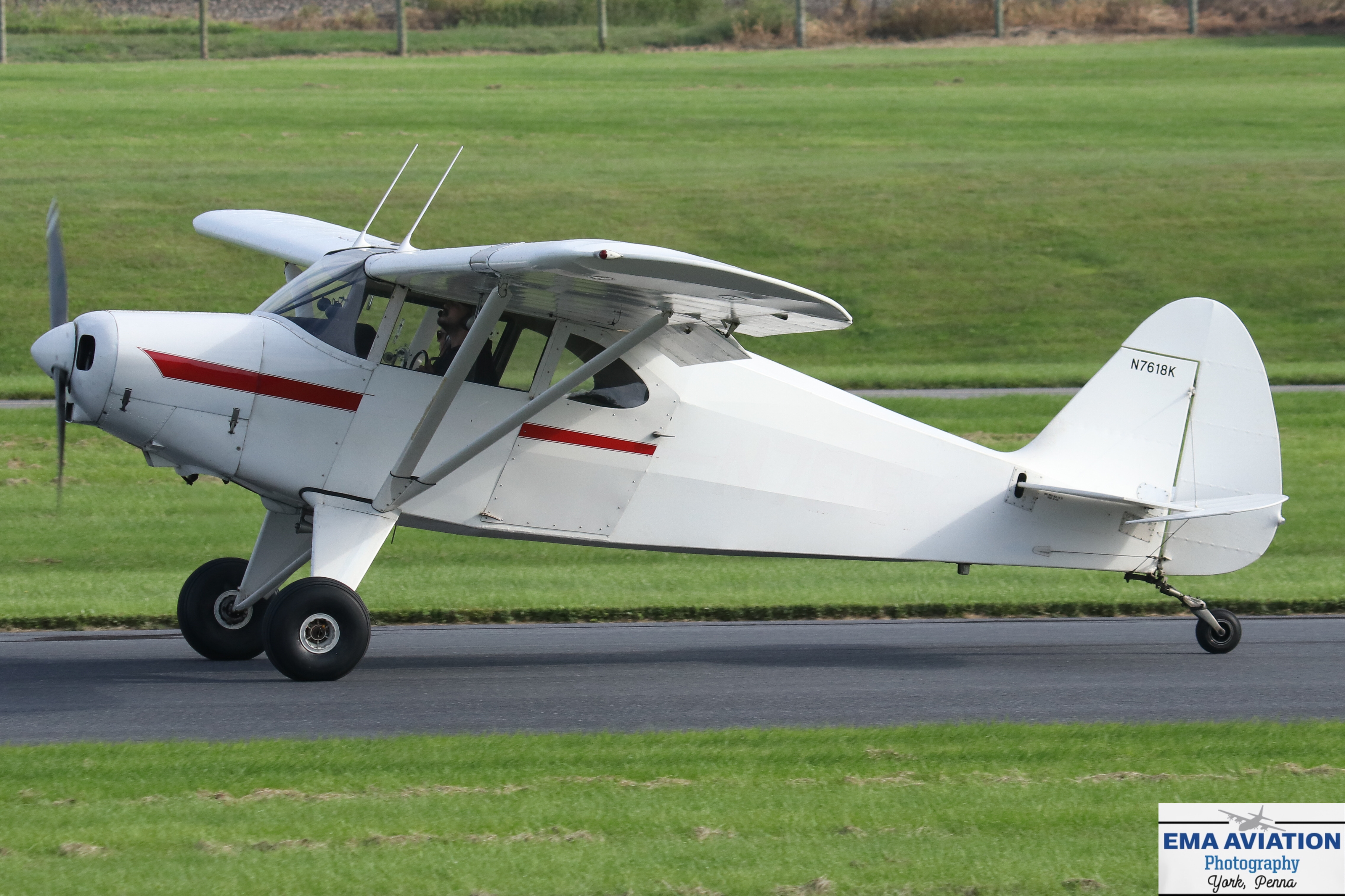 Full size: PRIVATE Piper 22 Pacer N7618K at Smoketown Airport