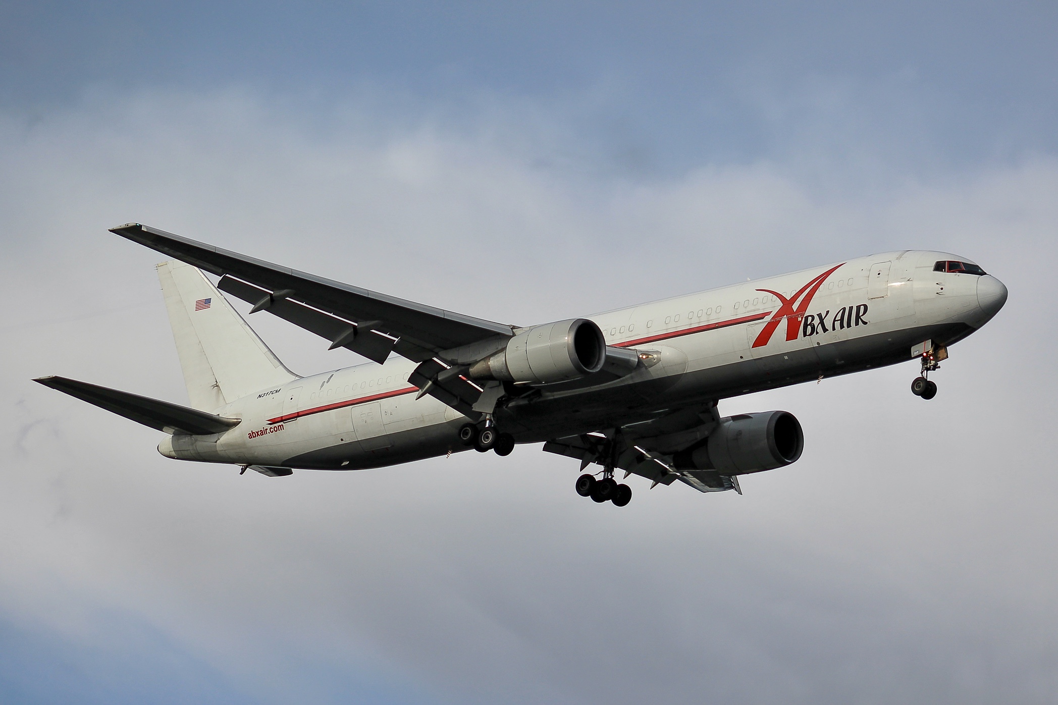 Full size: ABX Air Boeing 767-300ER N317CM at Seattle-Tacoma International Airport