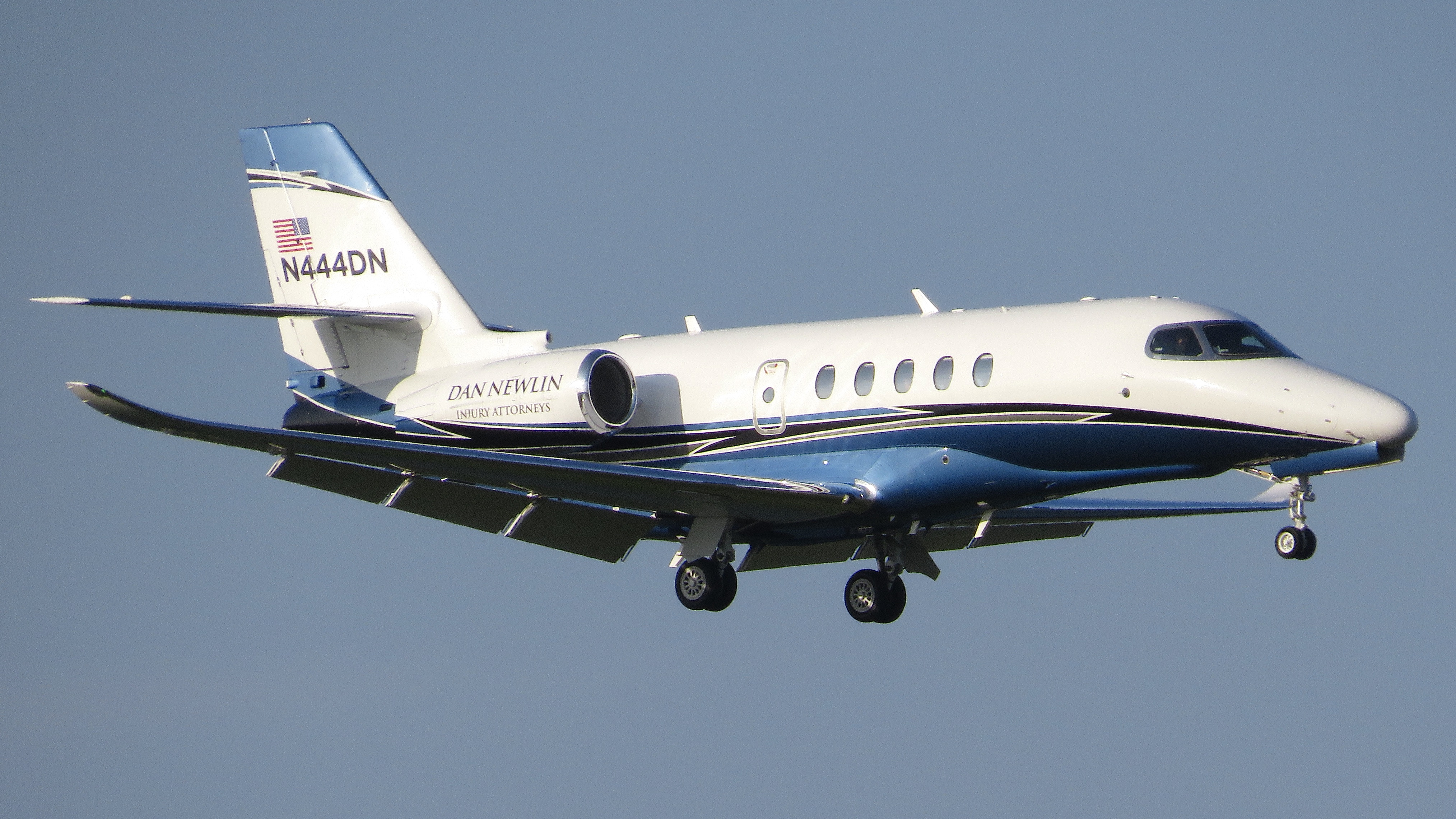 Full size: PRIVATE Cessna Citation 680A Latitude N444DN at Orlando International Airport
