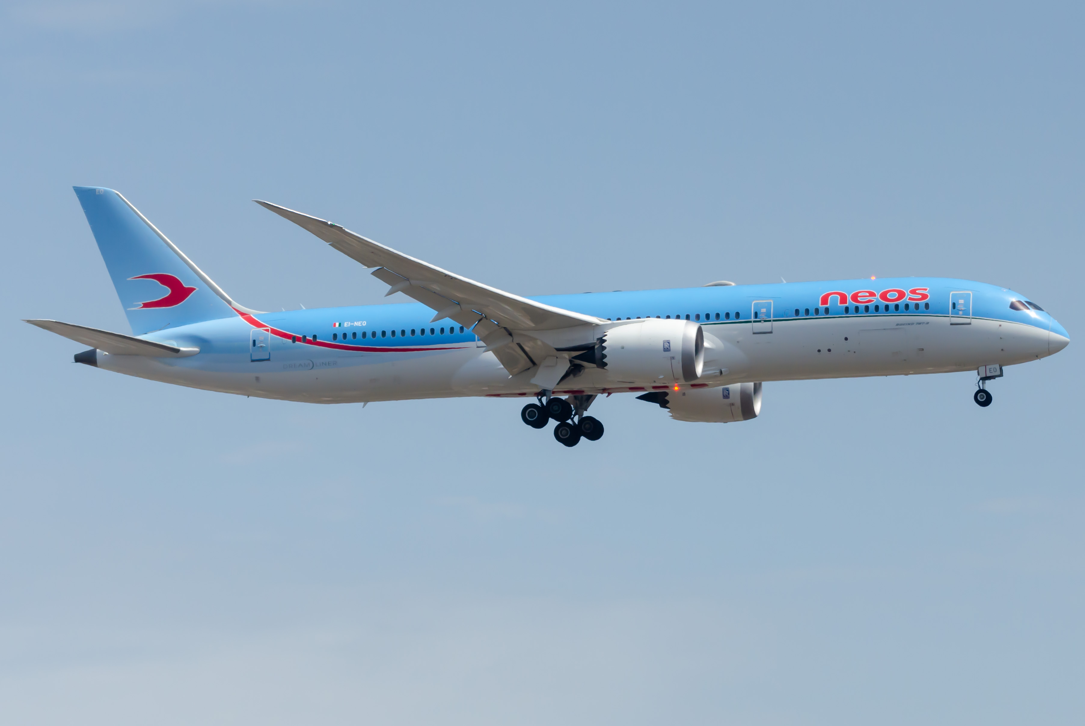 Full size: Neos Boeing 787-9 EI-NEO at John F. Kennedy International Airport