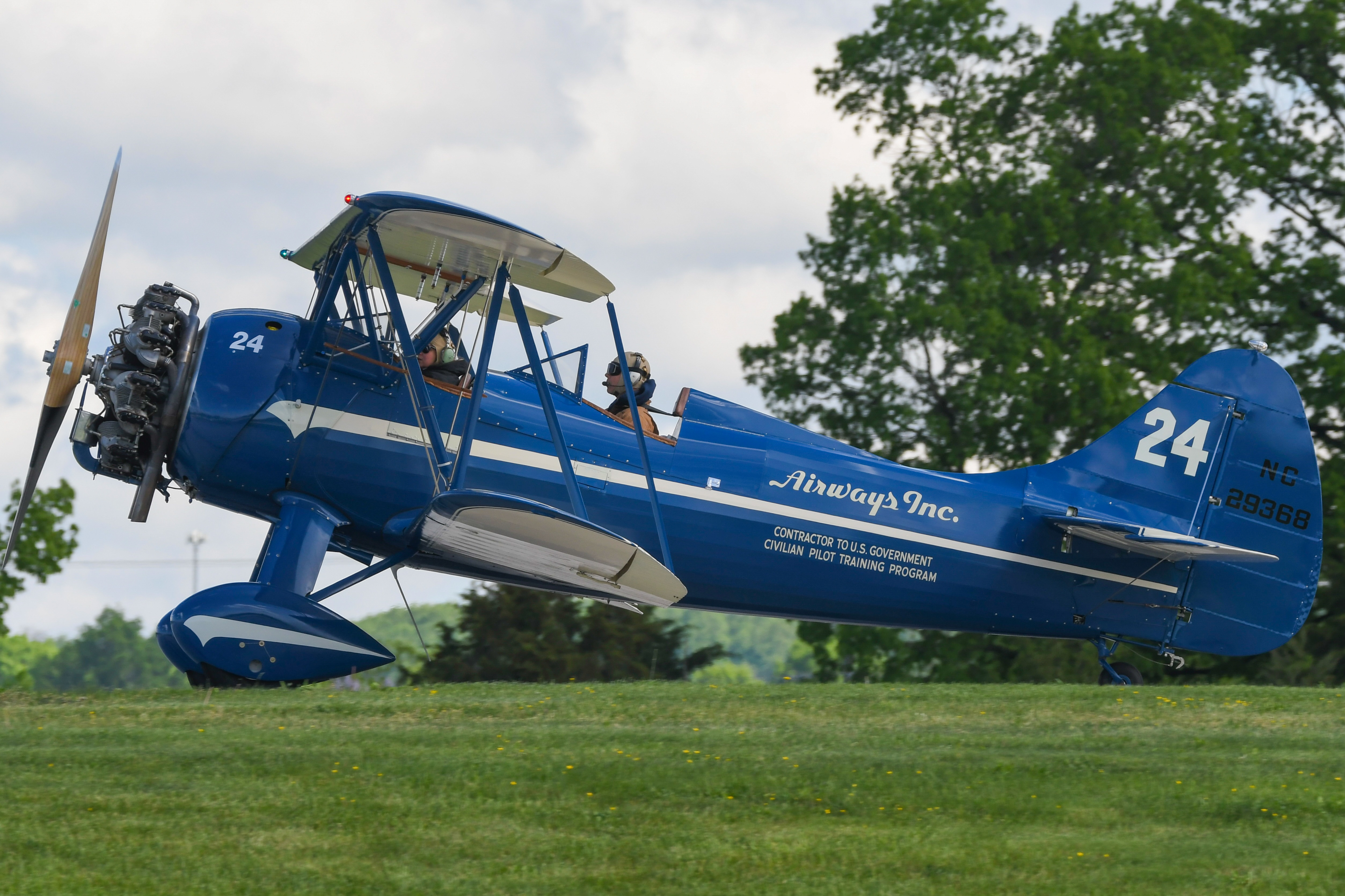 Full size: PRIVATE Waco UPF-7 N29368 at Heritage Field Airport
