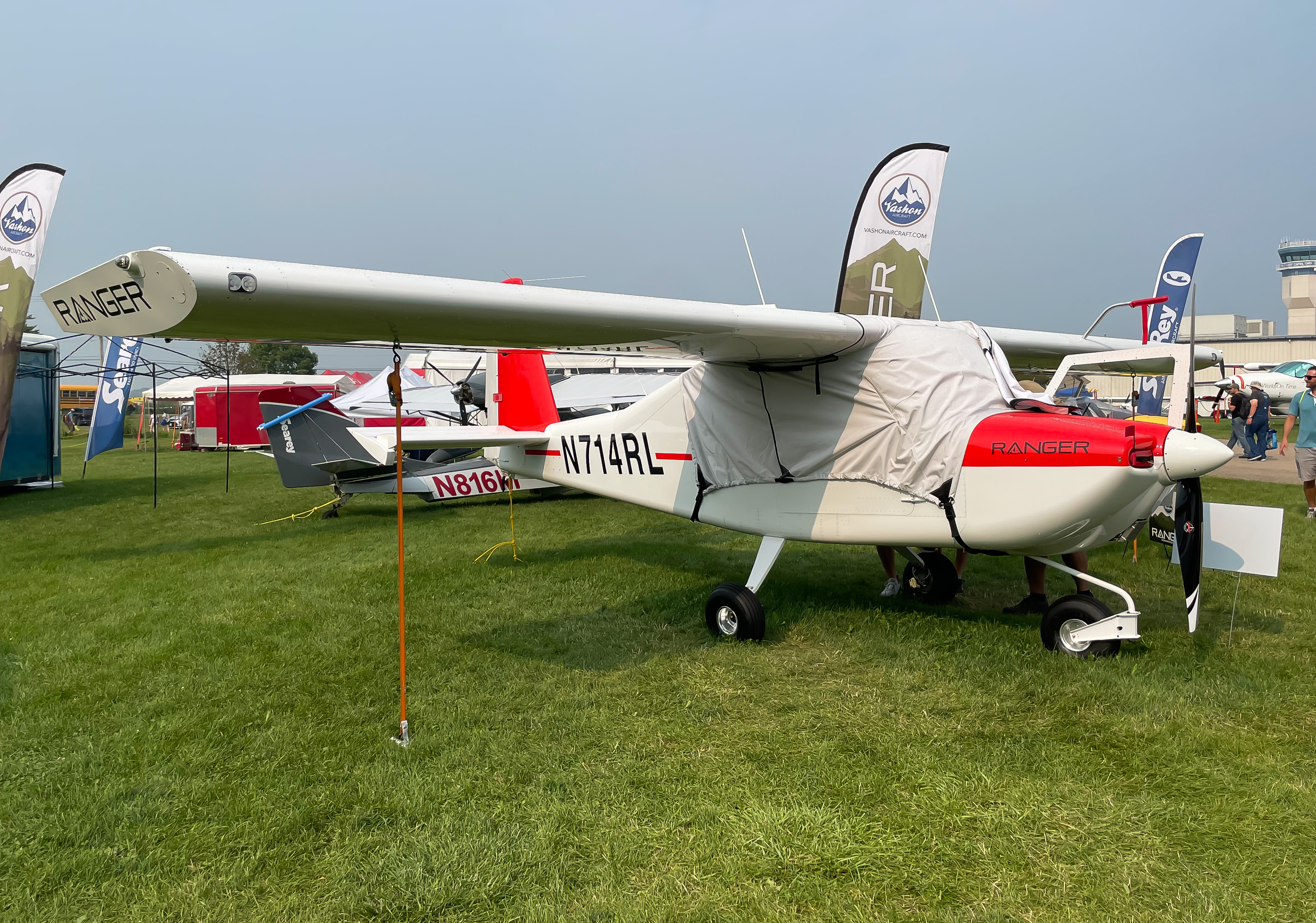 Full size: PRIVATE Vashon Ranger R7 N714RL at Wittman Regional Airport