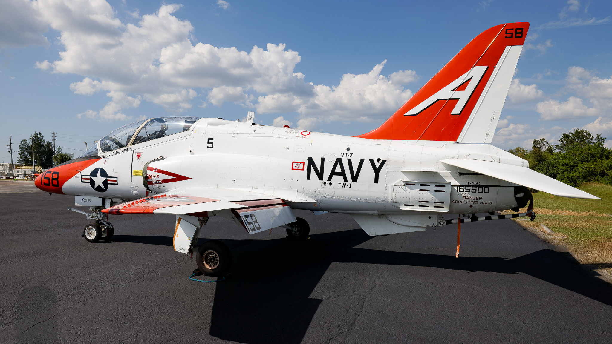 Full size: United States - US Navy (USN) McDonnell Douglas T-45C Goshawk 165600 at St. Petersburg Clearwater International Airport