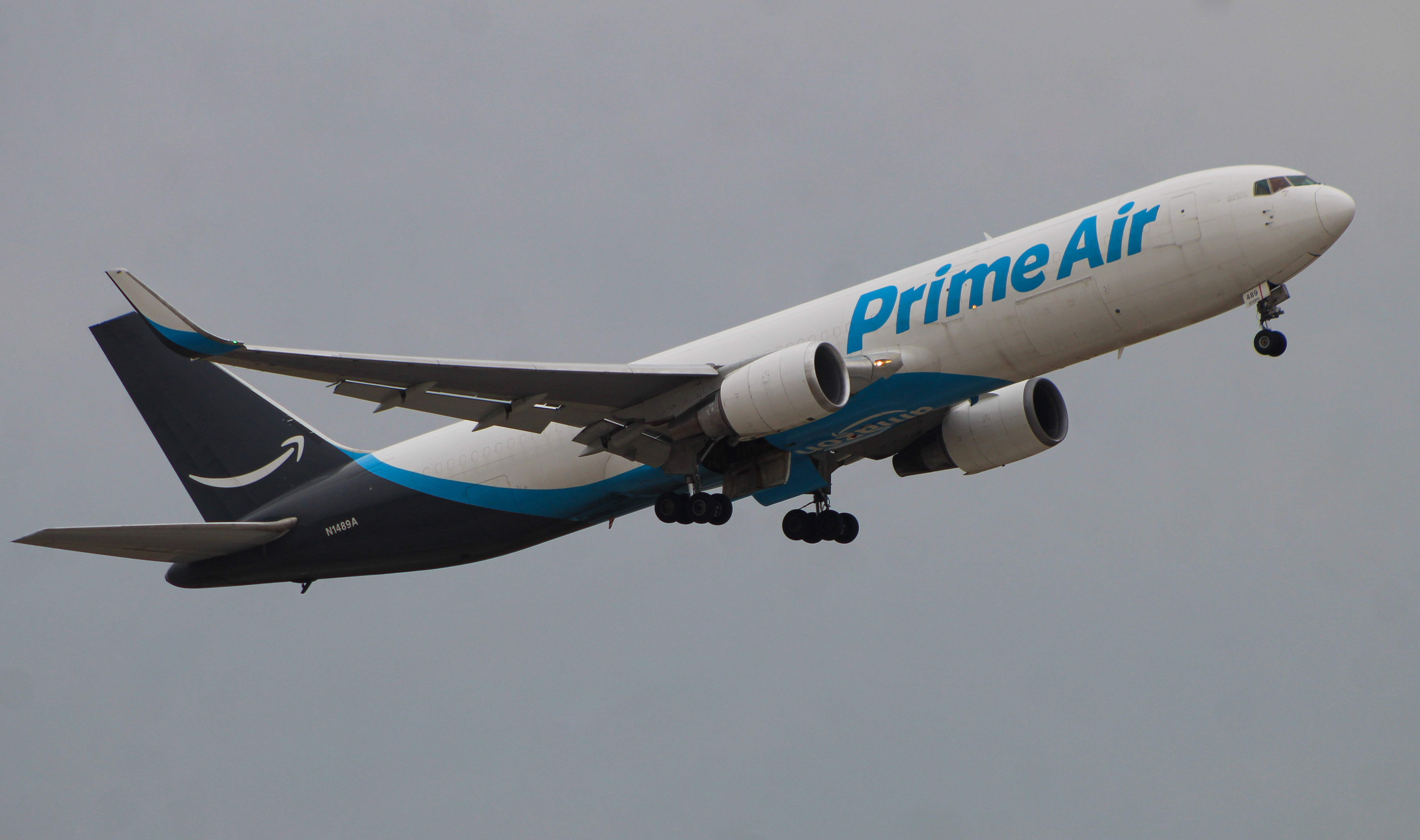Full size: Prime Air Boeing 767-300F N1489A at Cincinnati/Northern Kentucky International Airport