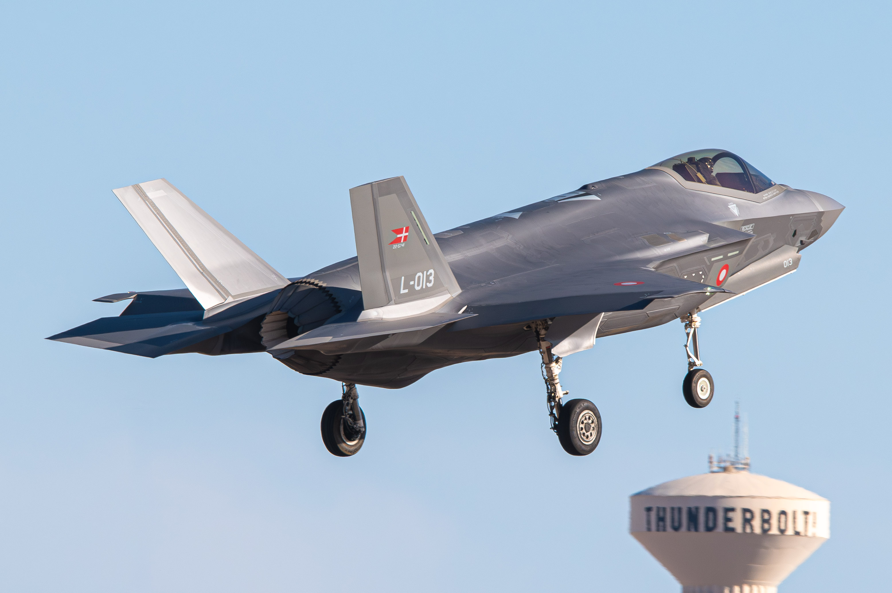Full size: Royal Danish Air Force Lockheed Martin F-35 Lightning L-013 at Luke AFB