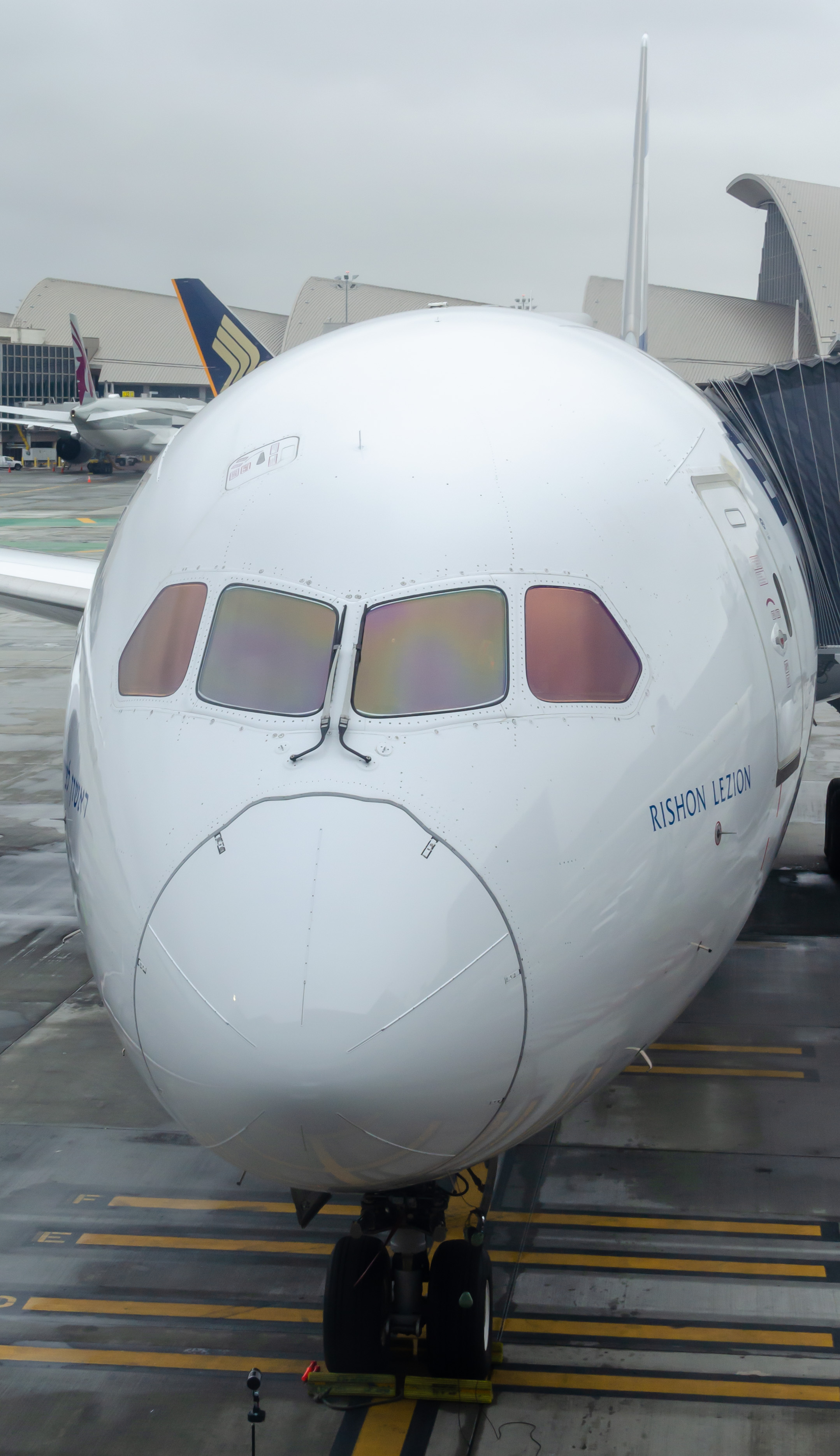 Full size: El Al Boeing 787-9 4X-EDB at Los Angeles International Airport