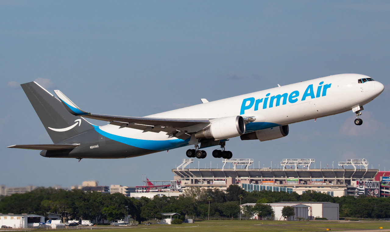 Full size: Prime Air Boeing 767-300F N241AZ at Tampa International Airport
