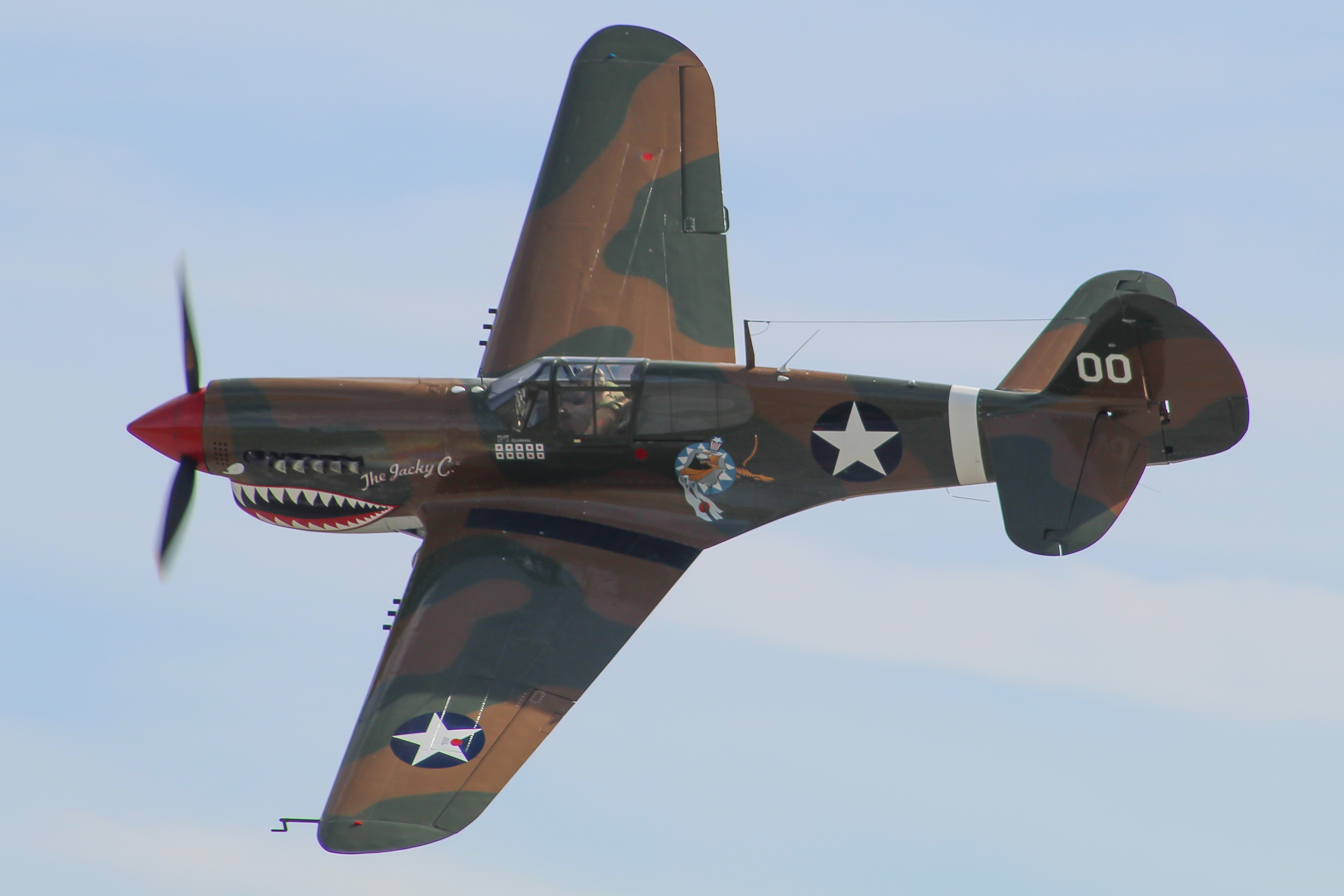 Full size: PRIVATE Curtiss P-40 Warhawk  NX1232N at Reading Regional Airport/Carl A Spaatz Field