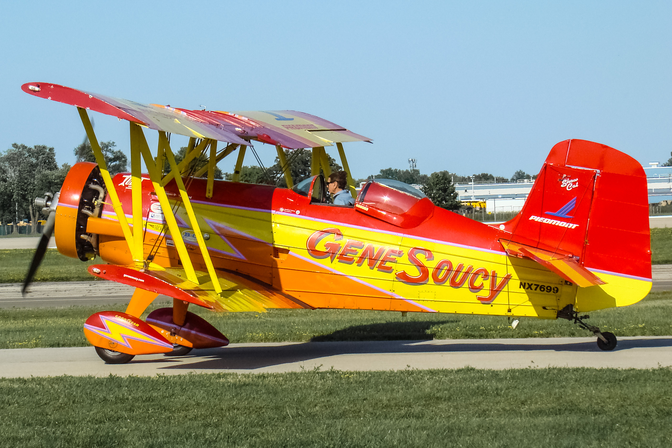 Full size: PRIVATE Grumman G-164A Show Cat NX7699 at Wittman Regional Airport